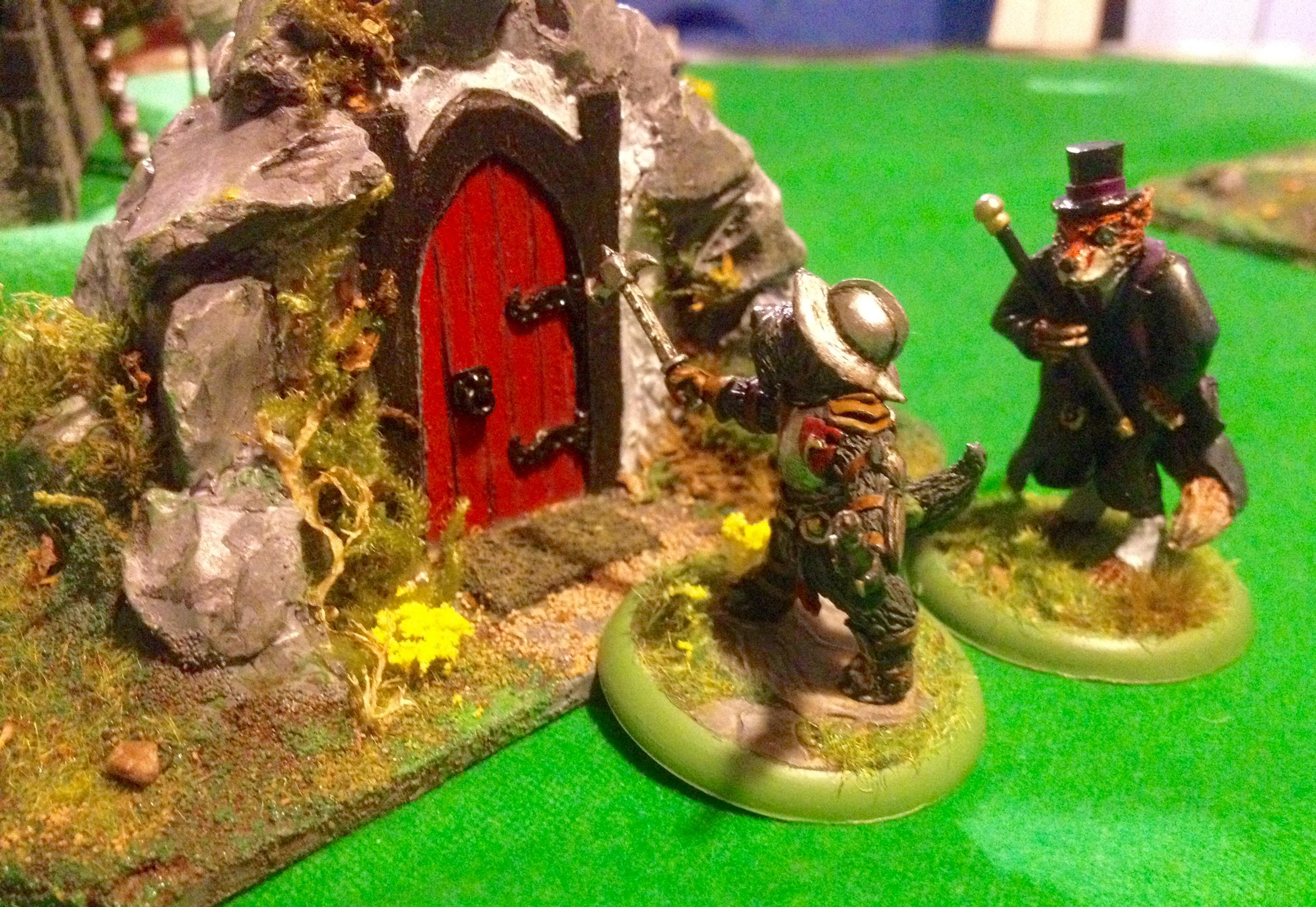 Anthropomorphic Animals, Burrows And Badgers