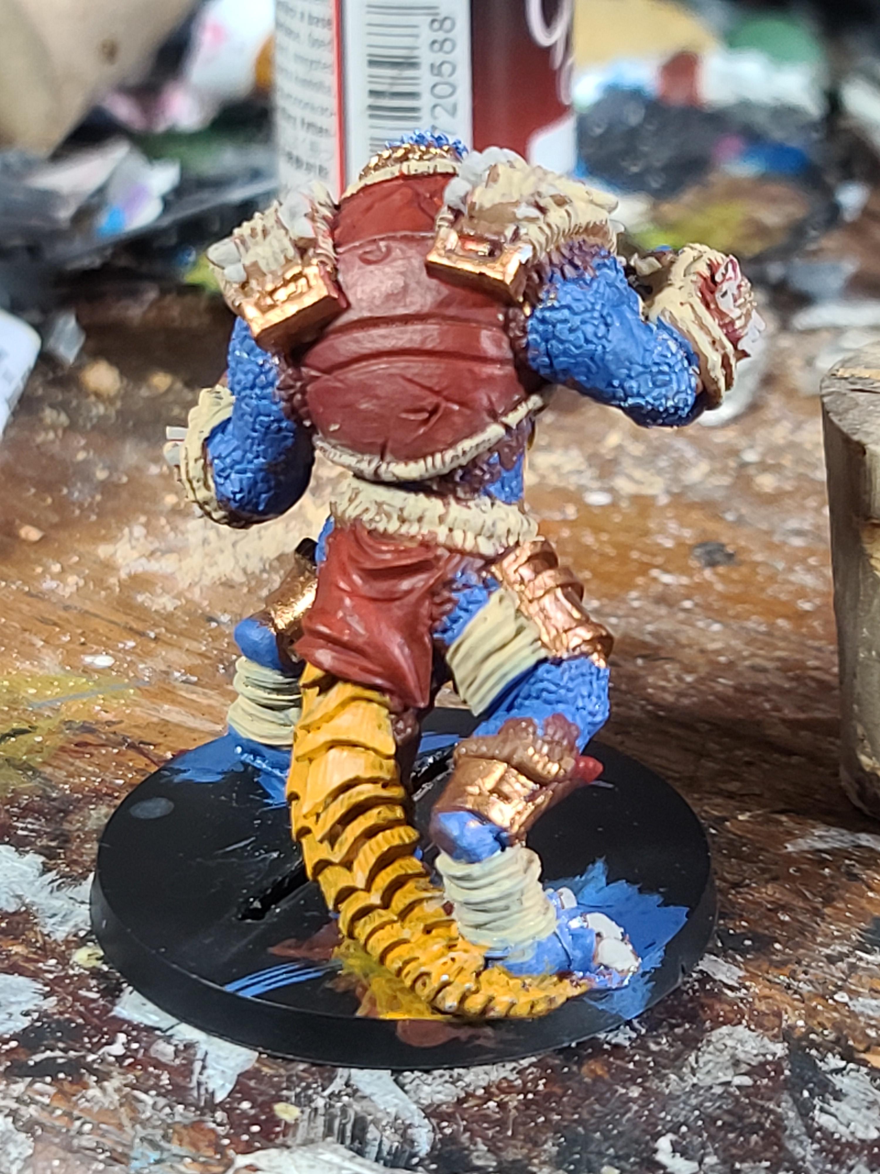 Blood Bowl, Greebo Games, Kroxigor, Lizardmen, Proxy