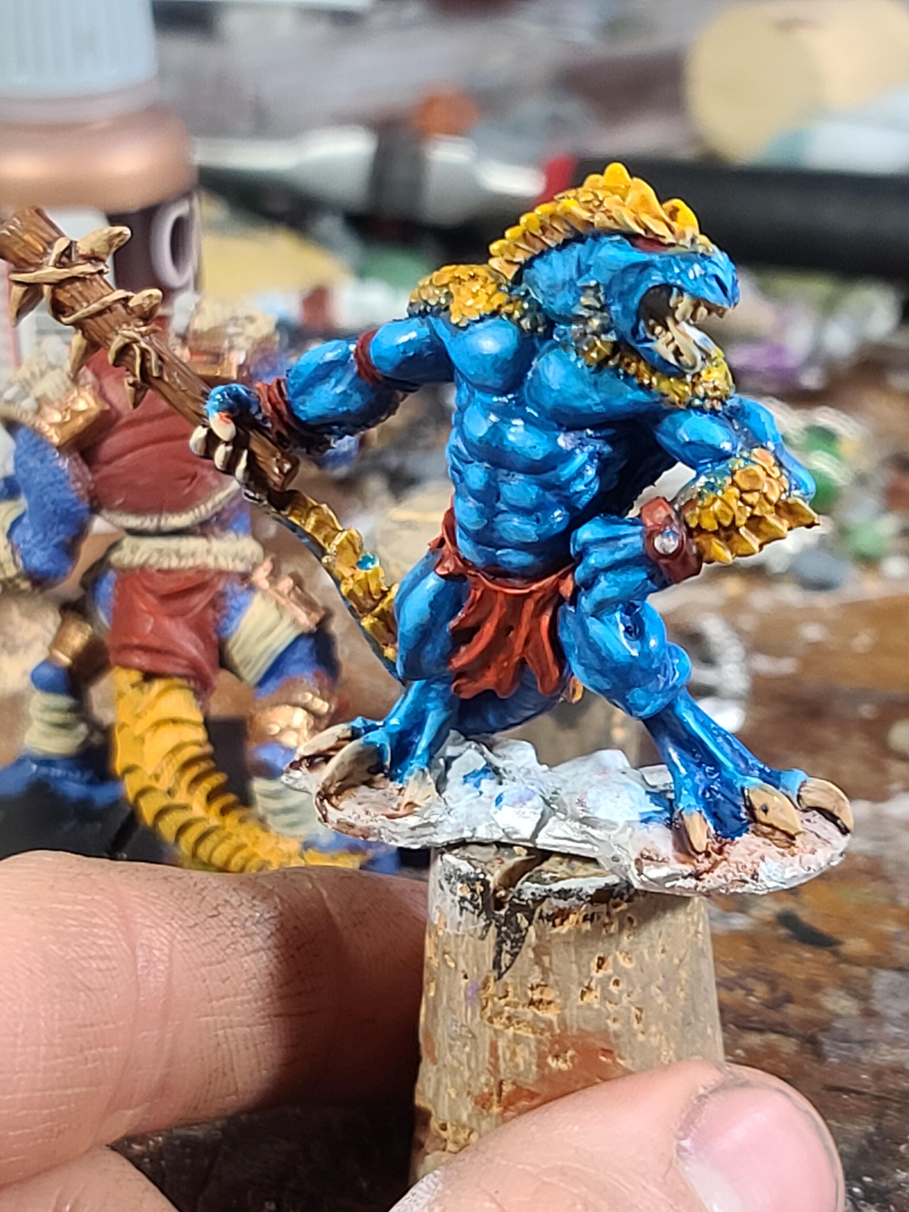 Kroxigor, Lizardmen, Reaper Miniatures, Warhammer Fantasy