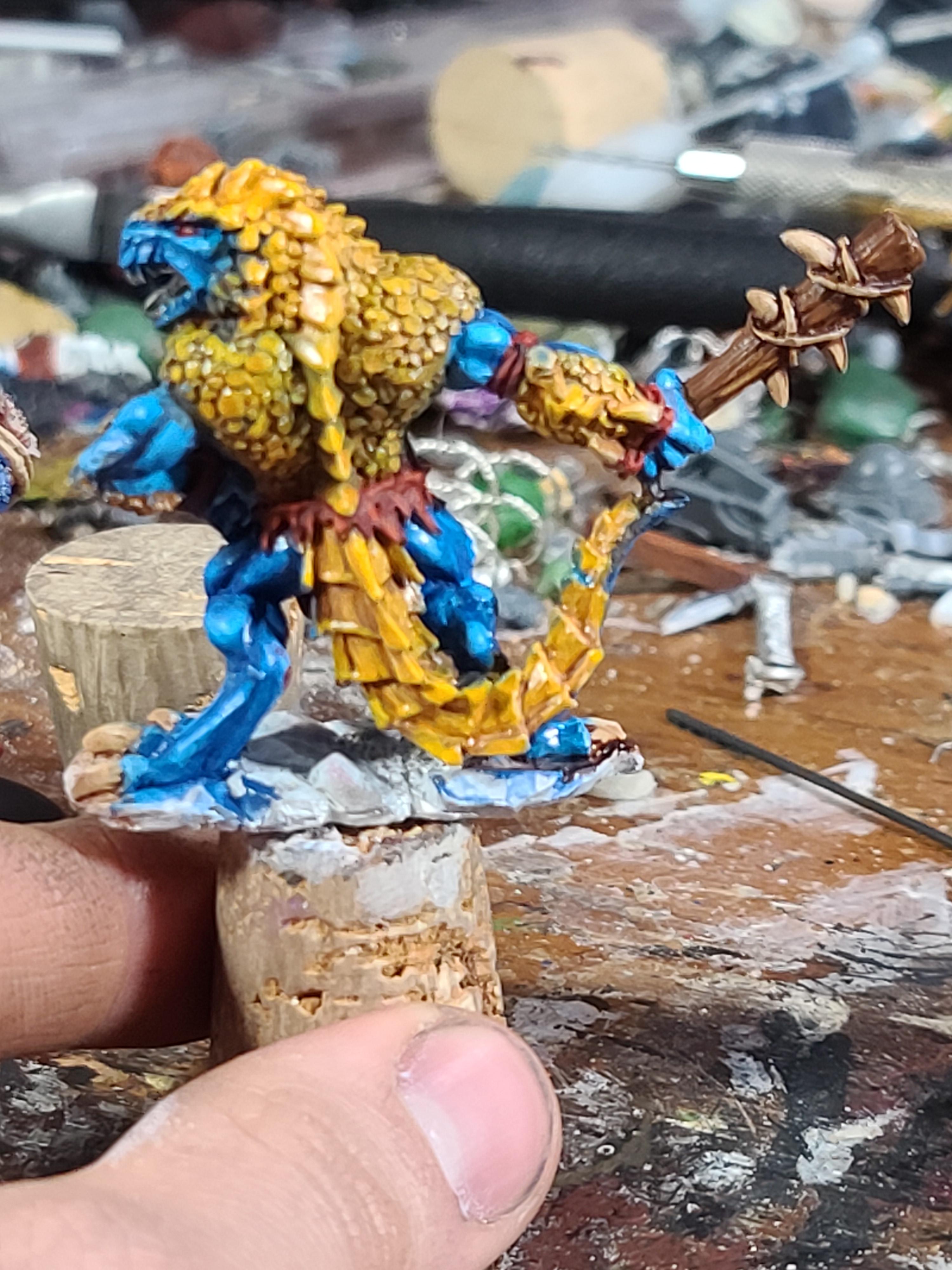 Kroxigor, Lizardmen, Reaper Miniatures, Warhammer Fantasy