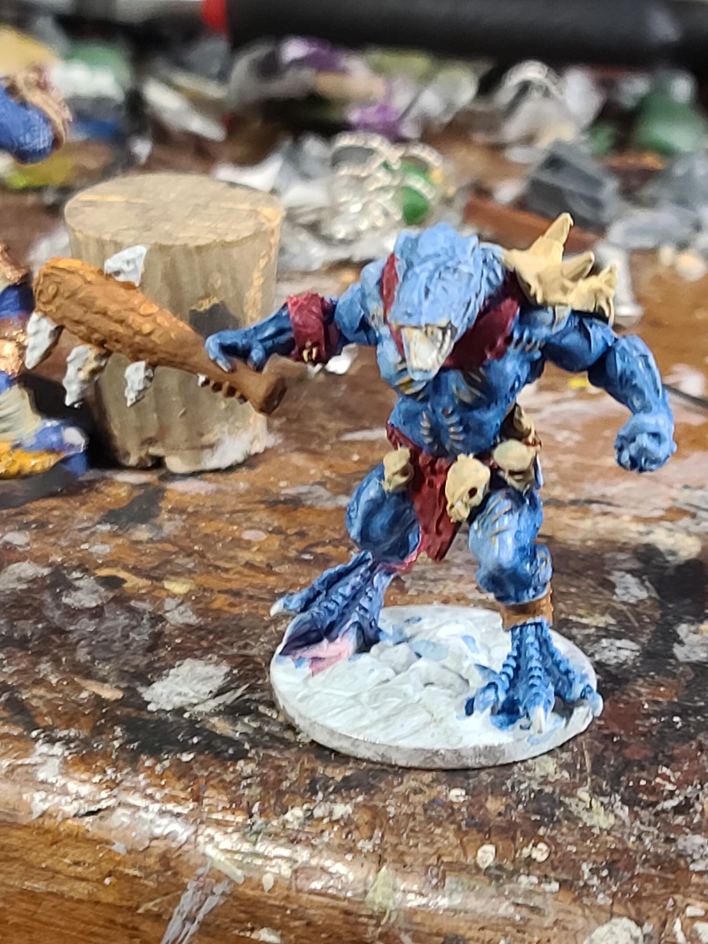 Kroxigor, Lizardmen, Reaper Miniatures, Warhammer Fantasy