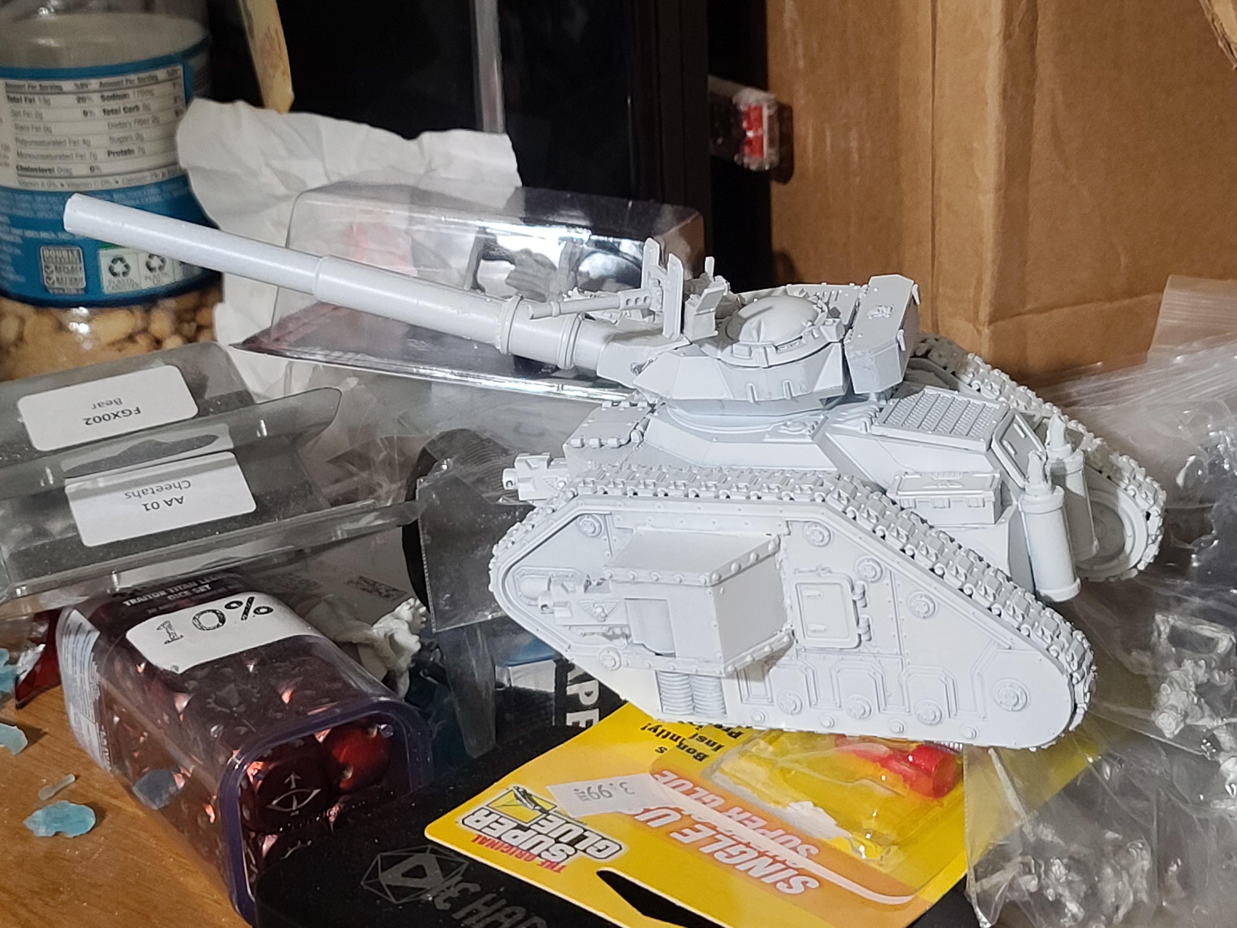Conversion, Games Workshop, Kitbash, Leman Russ, Tank, Vanquisher, Warhammer 40,000, Warhammer Fantasy