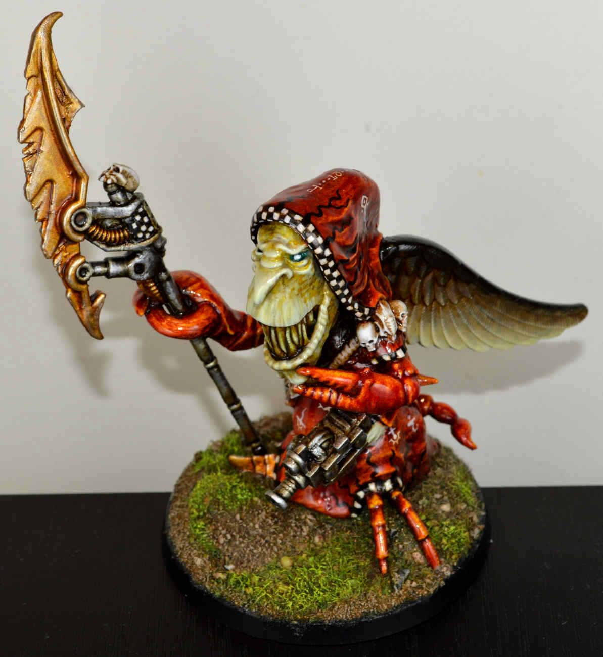 Angel, Chaos, Chaos Space Marines, Character, Conversion, Daemon Prince, Do-it-yourself, Dp, Lord, Monster, Overlords, Scratch Build, Warhammer 40,000
