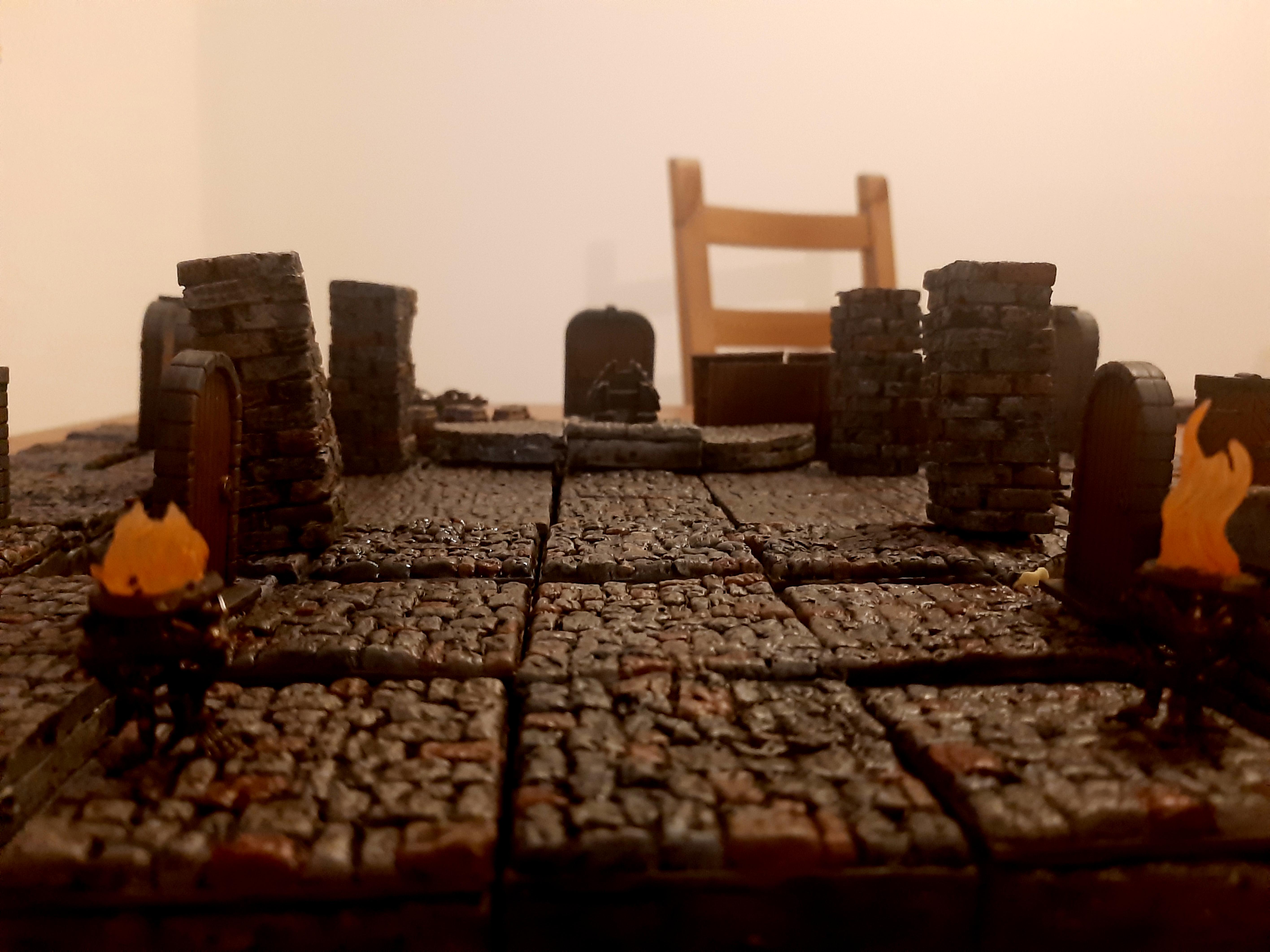 Wizards Tower models eye view