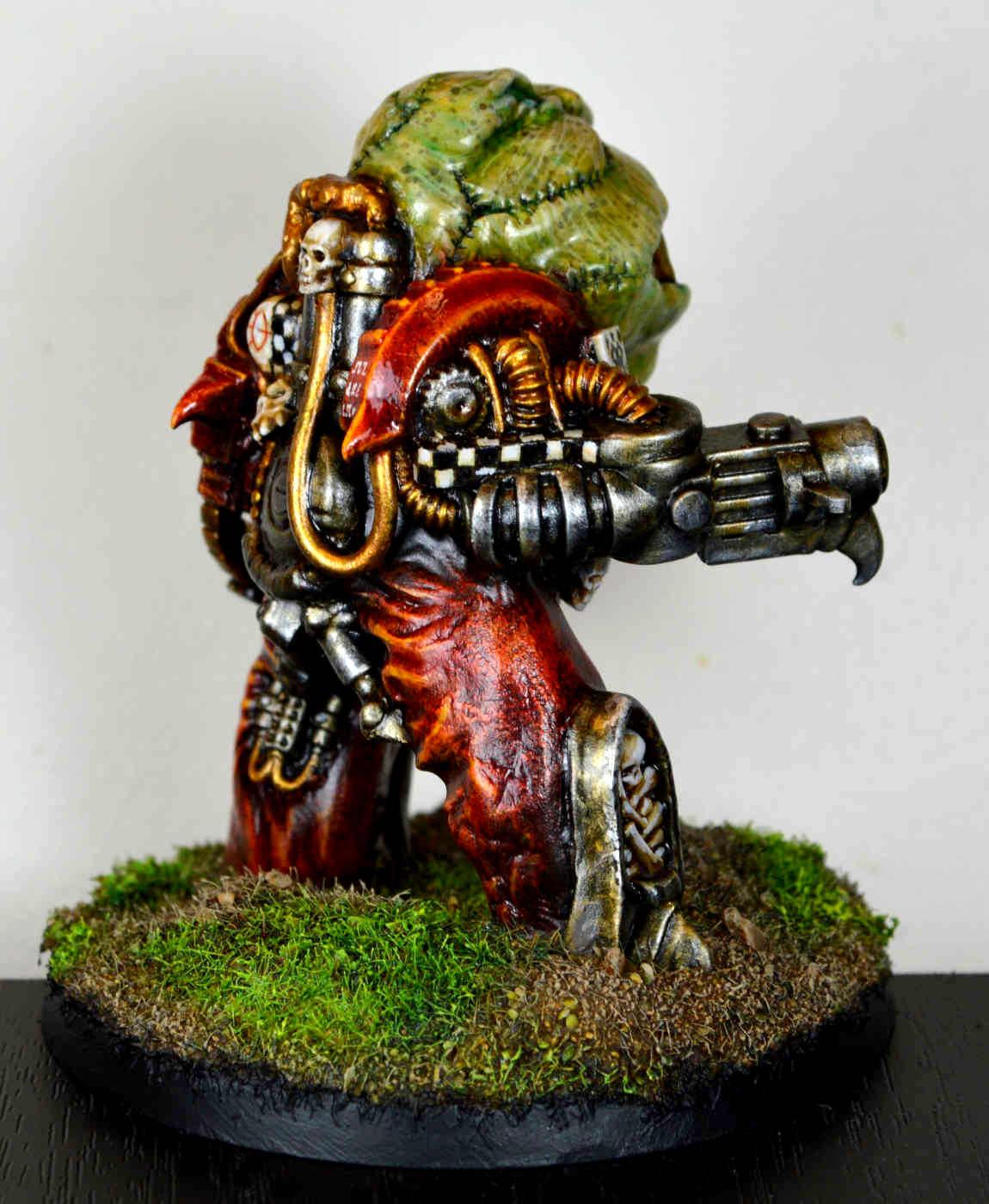 Chaos, Chaos Space Marines, Conversion, Dreadnought, Golem, Helbrute, Kitbash, Monster, Mutant, Overlords, Proxy, Walker, Warhammer 40,000