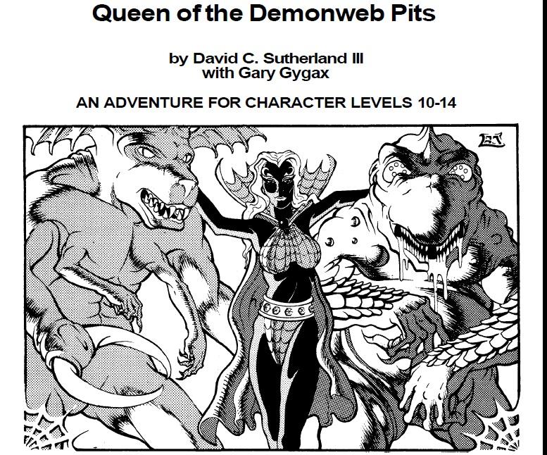 Dark Elves, Drow, Dungeons And Dragons, Lolth, Retro Review