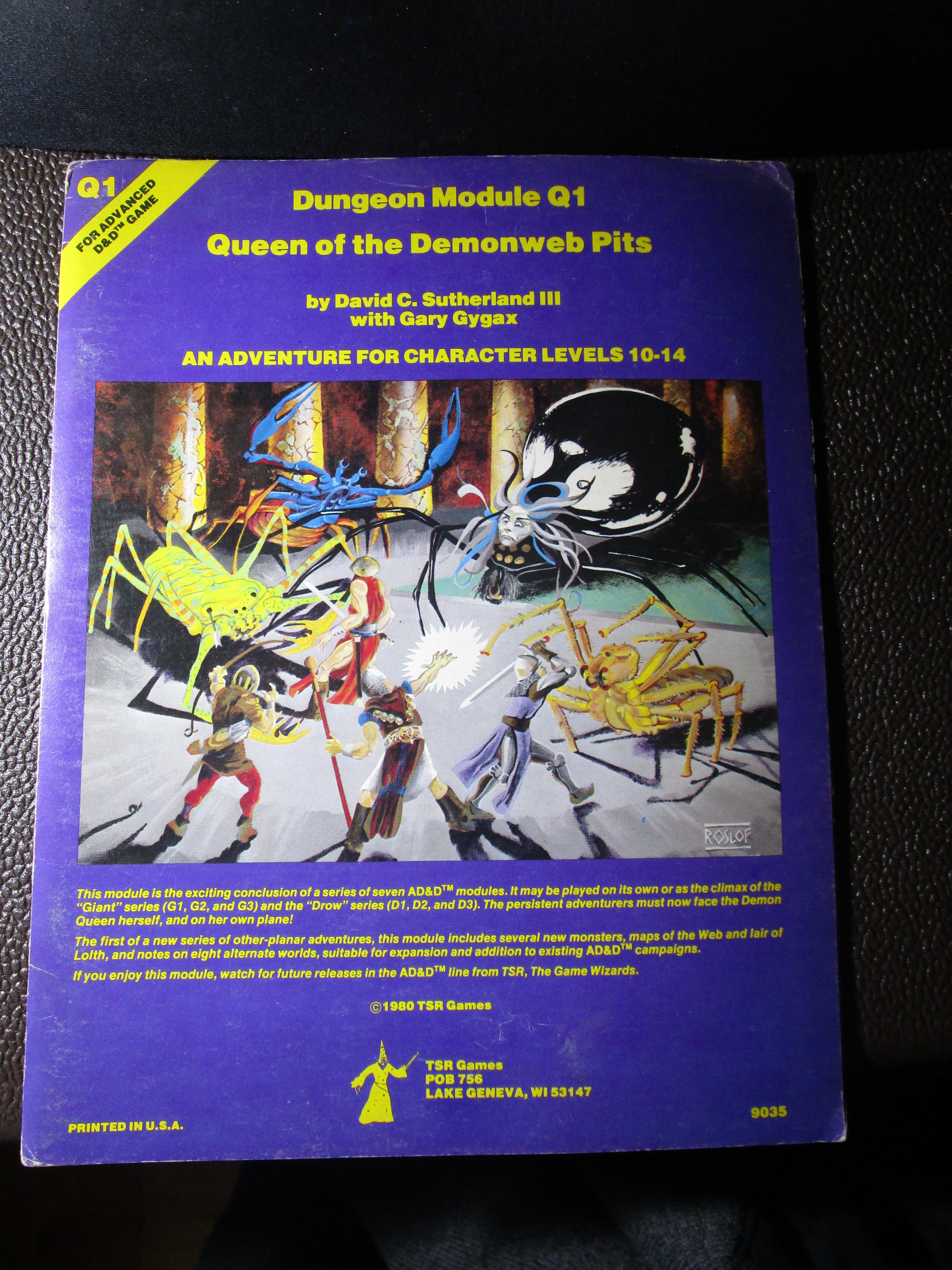 Dark Elves, Drow, Dungeons And Dragons, Lolth, Retro Review