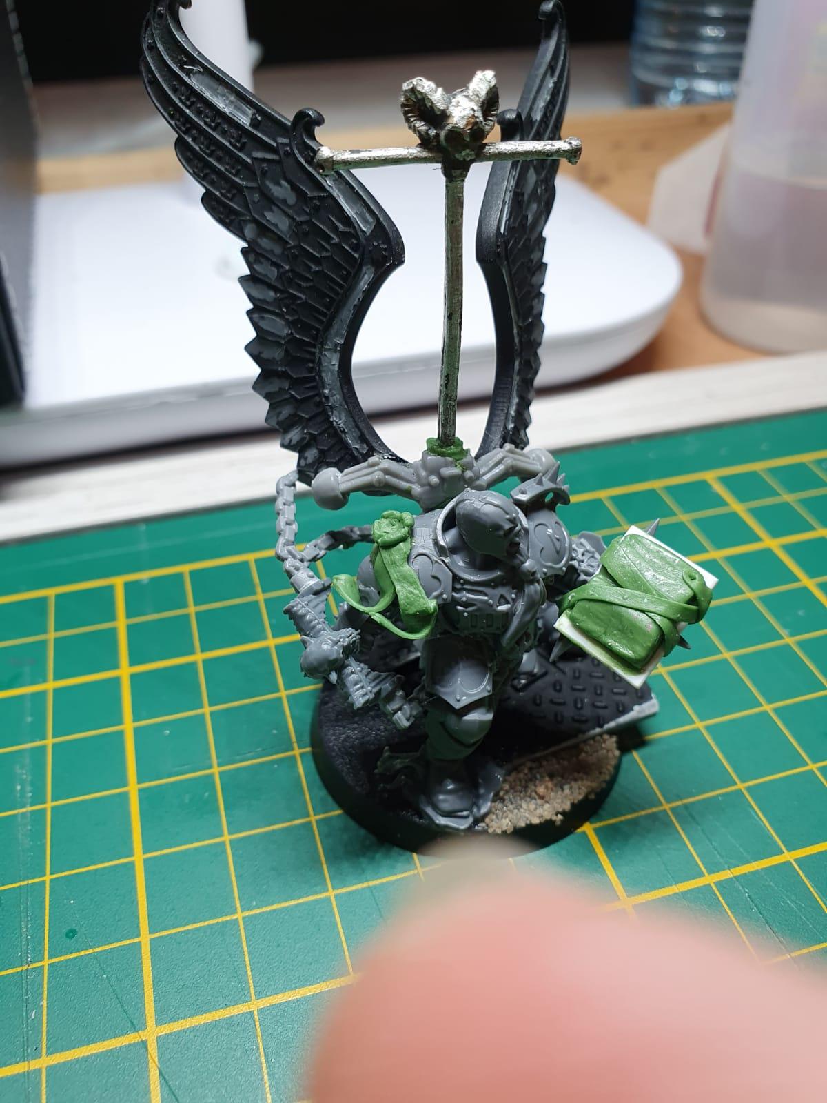 changed the tassles on the shoulder a bit to match the swinging arm