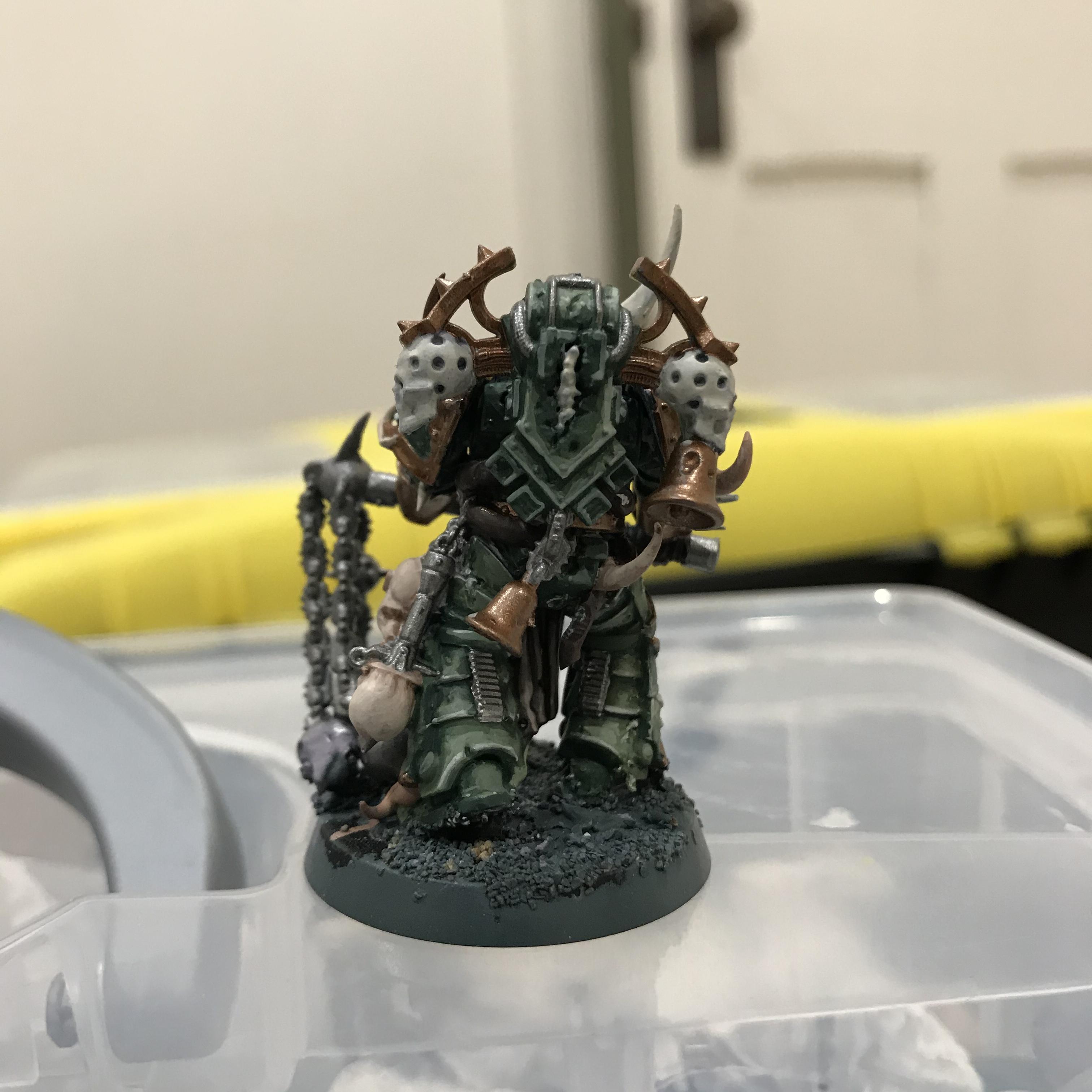 Death Guard, Model Of The Month, Work In Progress