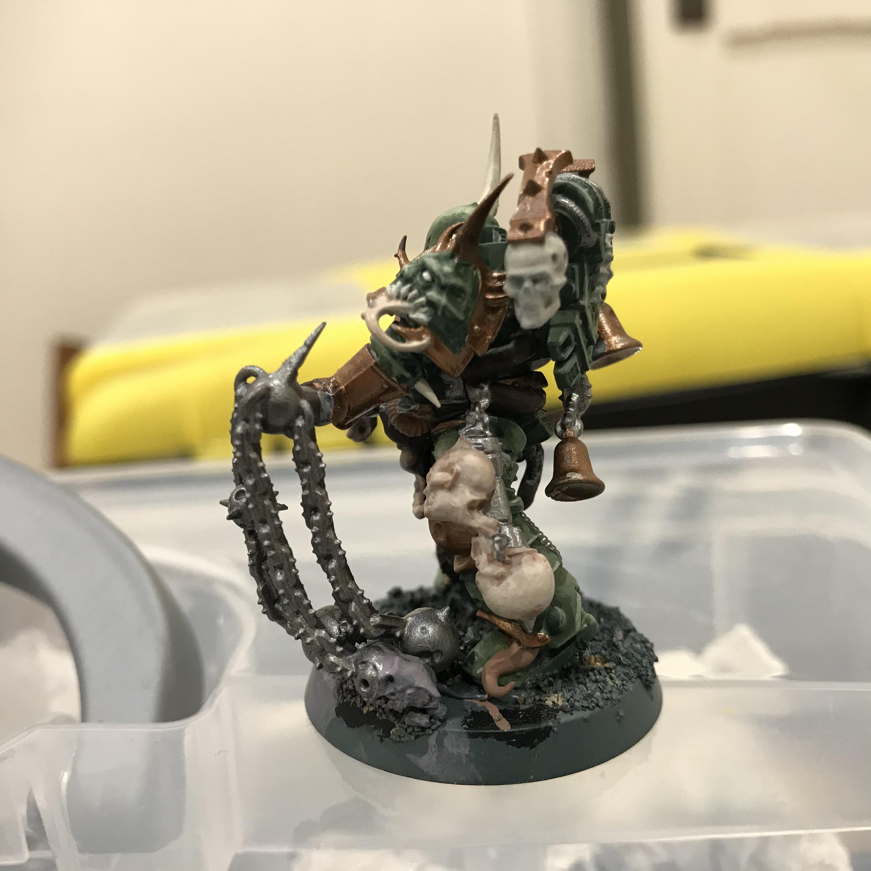 Death Guard, Model Of The Month, Work In Progress
