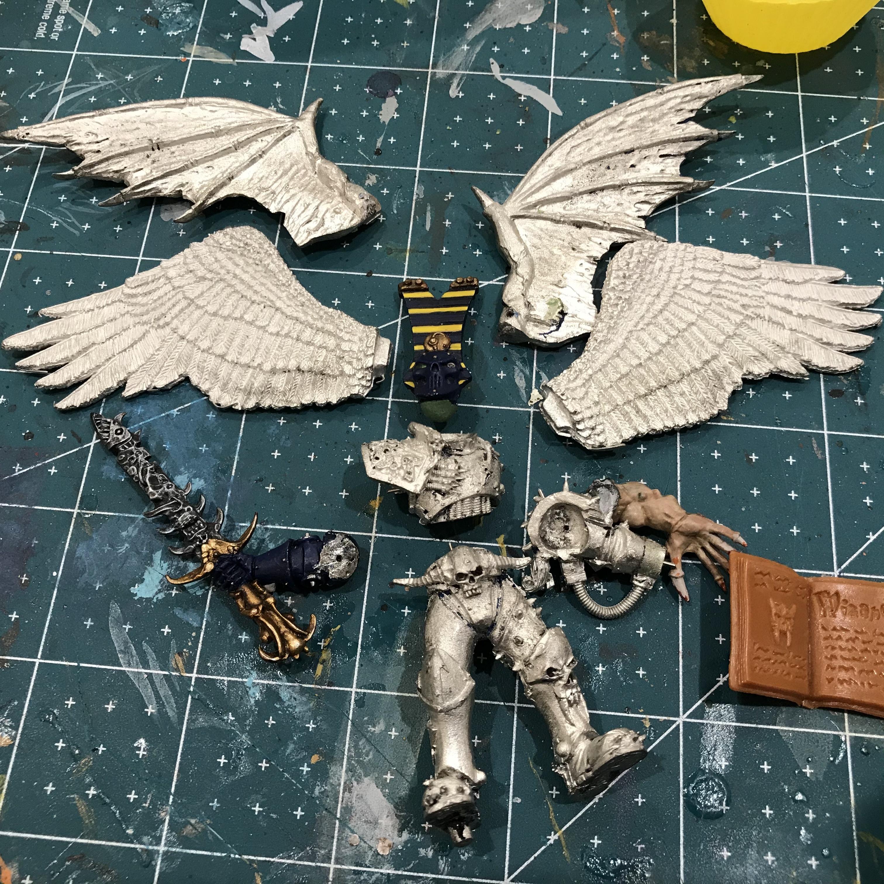 Challenge, Conversion, Daemon Prince, Thousand Sons, Work In Progress