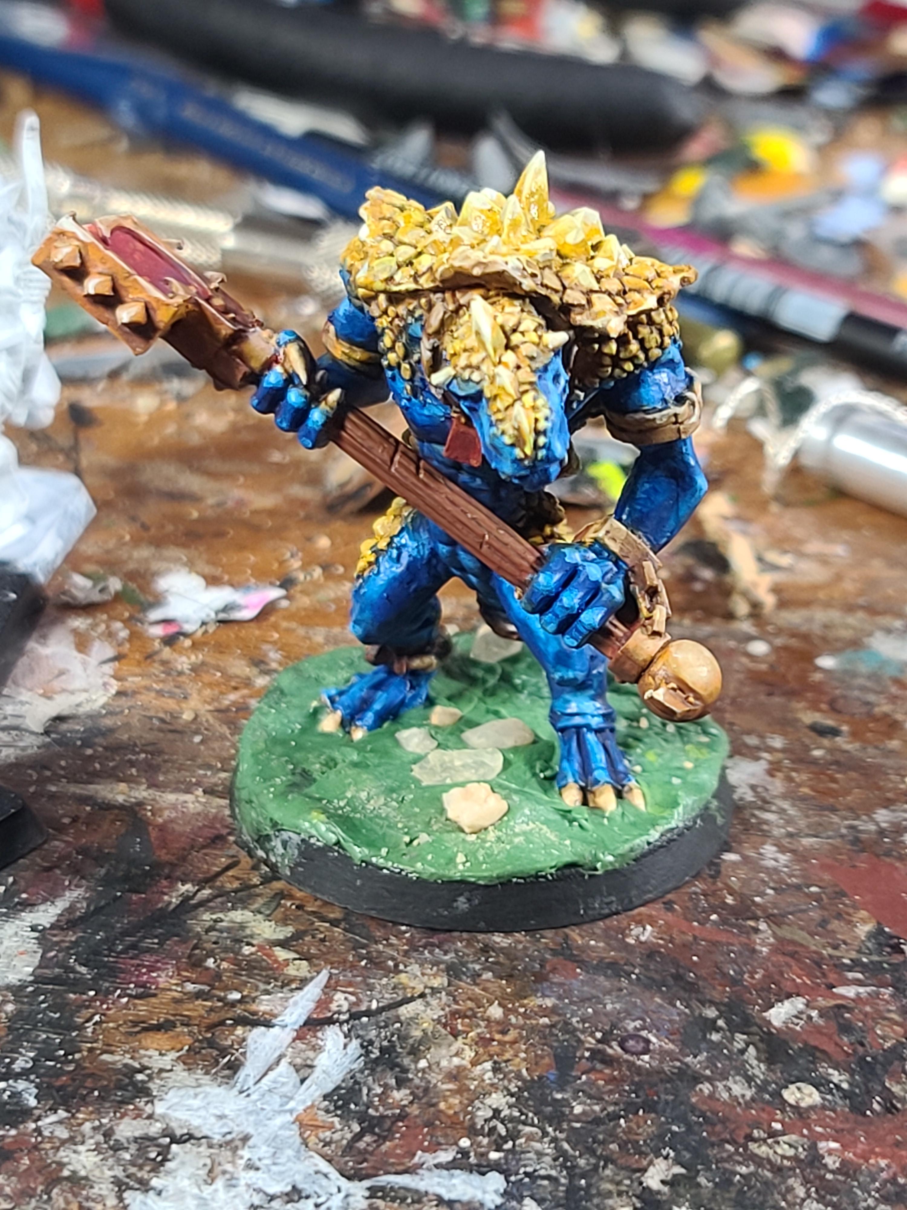 Citadel Miniatures, Games Workshop, Kroxigor, Lizardmen, Warhammer Fantasy