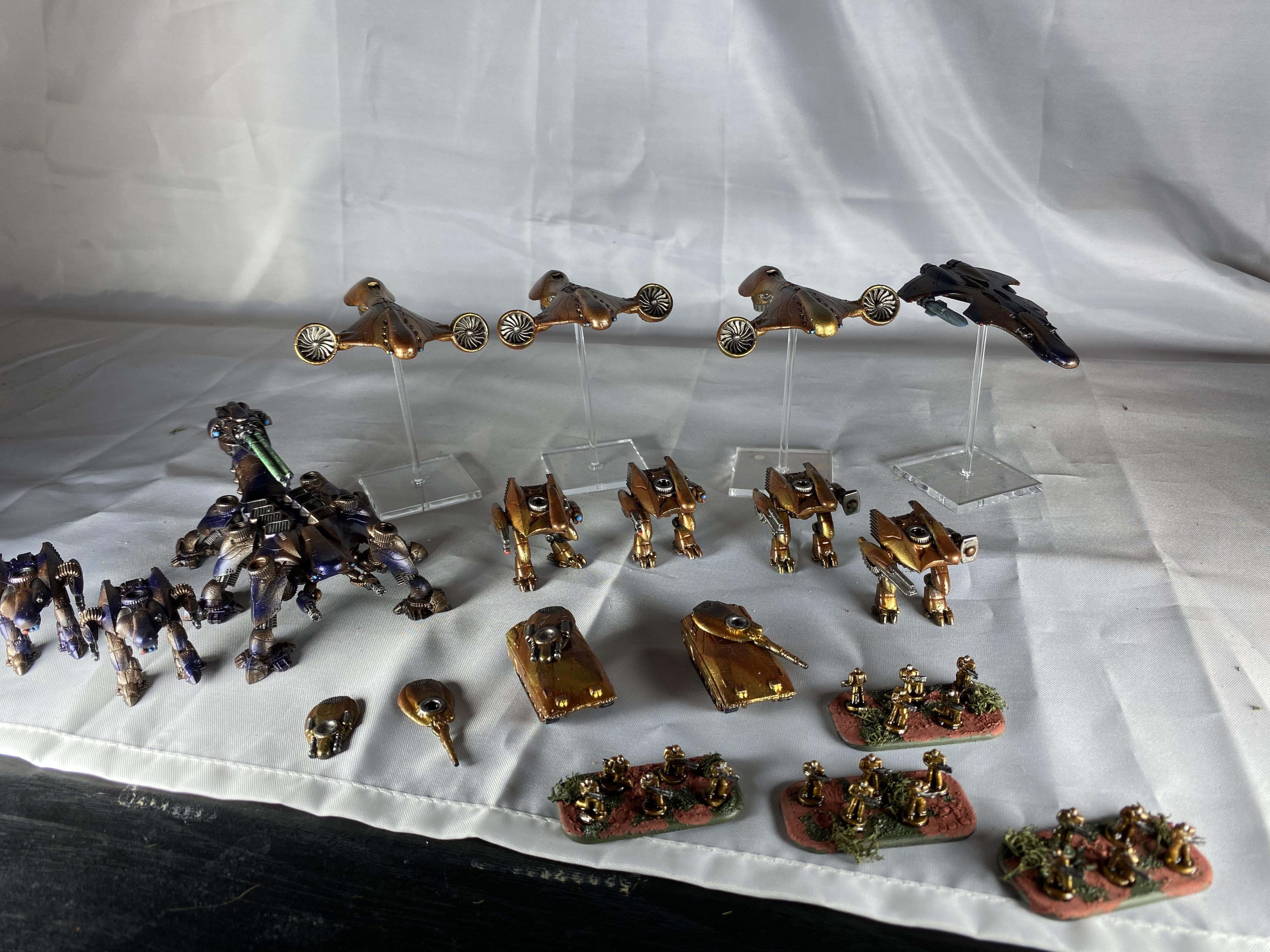 15mm, Blue, Brown, Dropzone Commander, Futuristic, Gold, Mech, Phr, Scifi, Small, Space, Walker