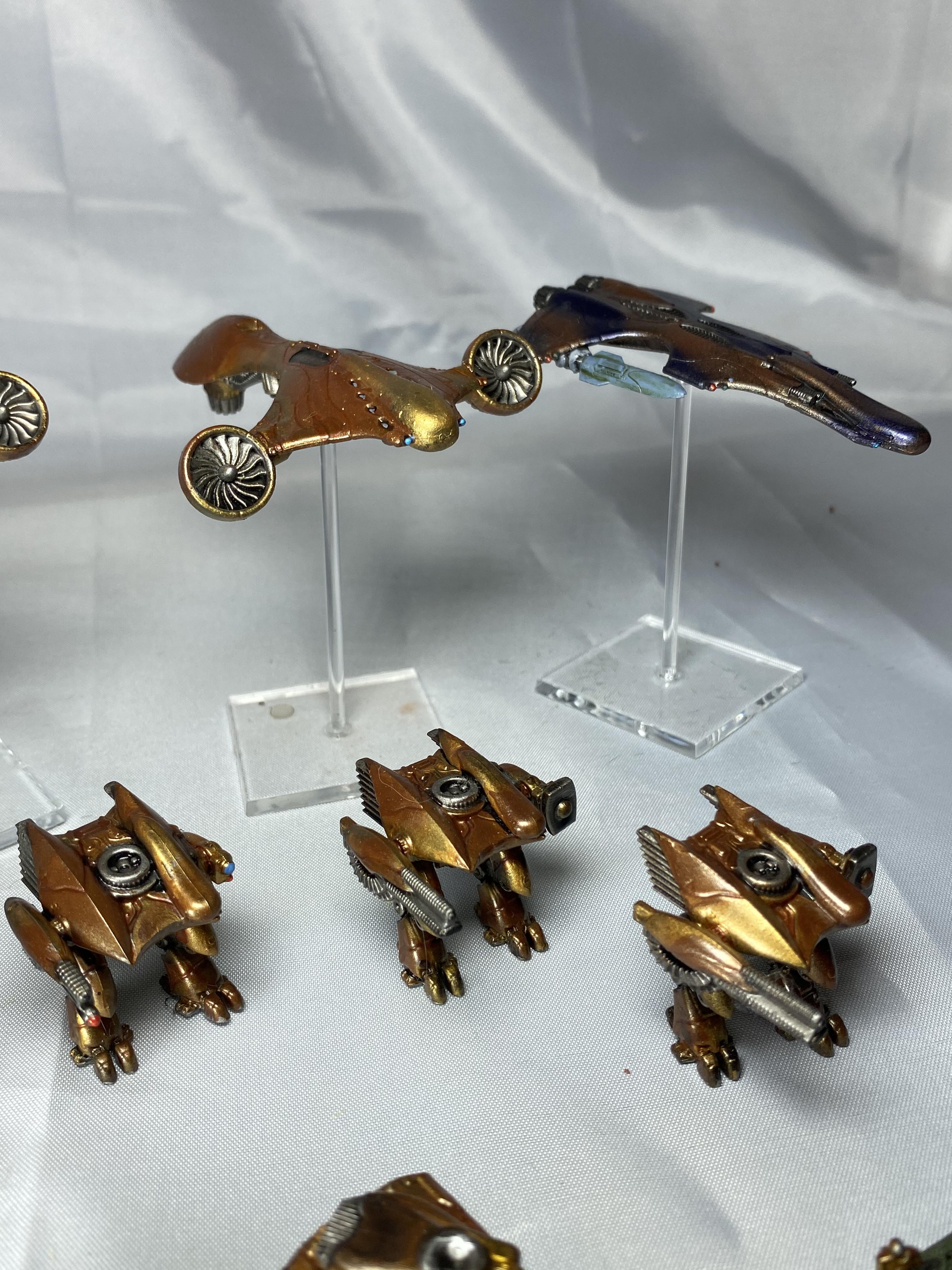 15mm, Blue, Brown, Dropzone Commander, Futuristic, Gold, Mech, Phr, Scifi, Space