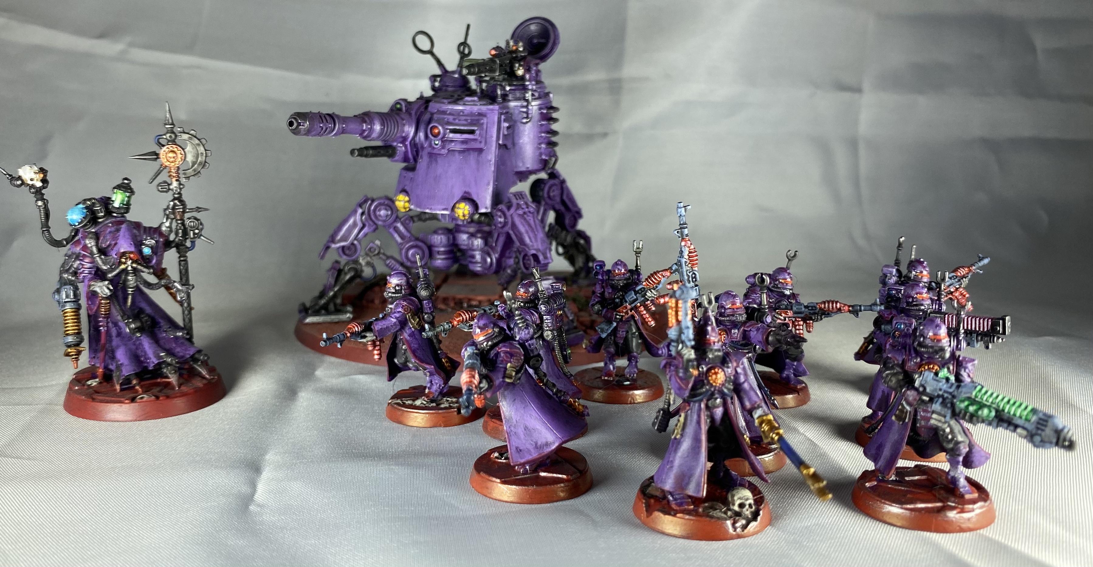 Adeptus Mechanicus, Mars, Red, Skitarri, Tech, Tech Priest, Walker