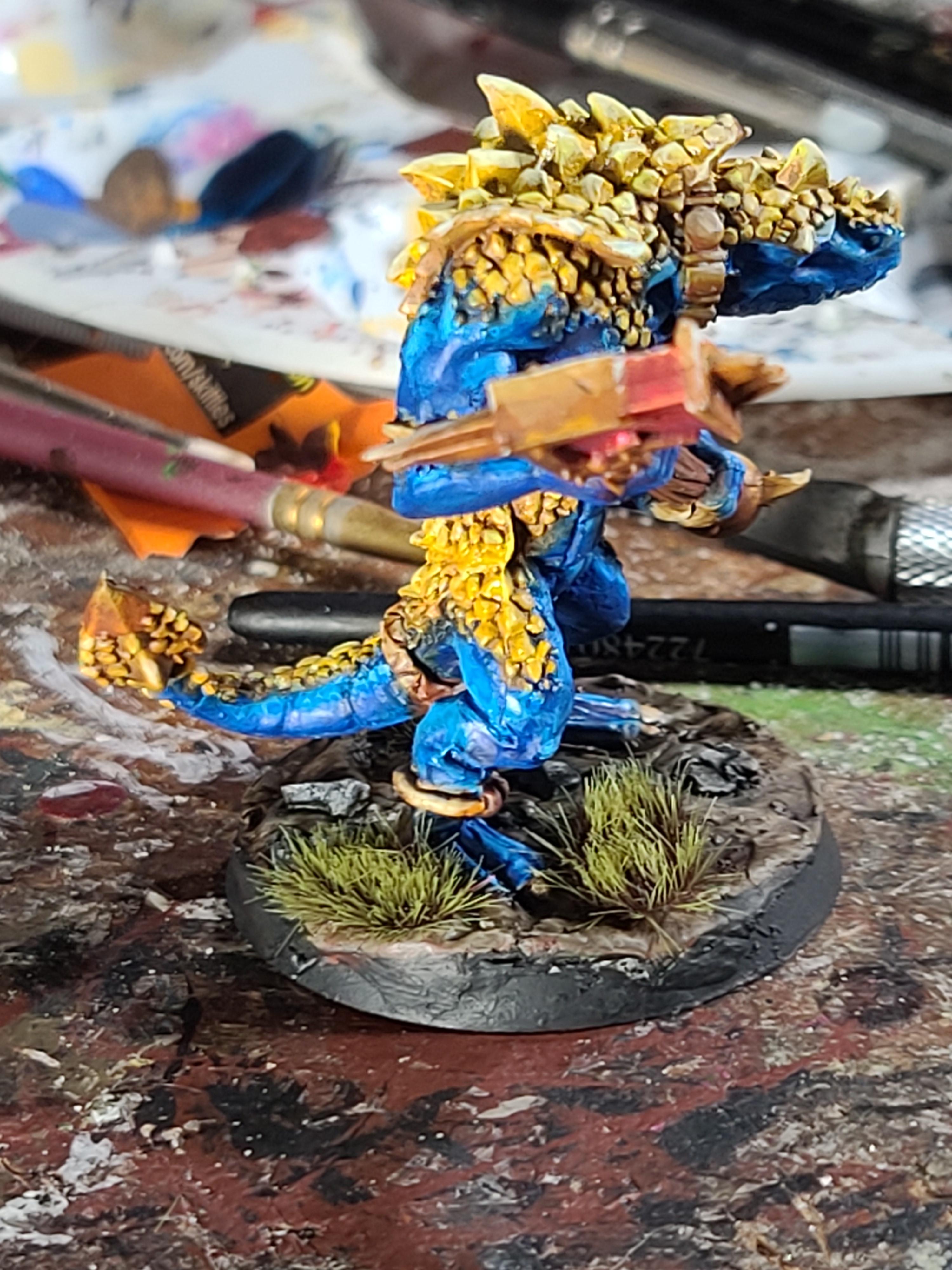 Citadel Miniatures, Games Workshop, Kroxigor, Lizardmen, Warhammer Fantasy