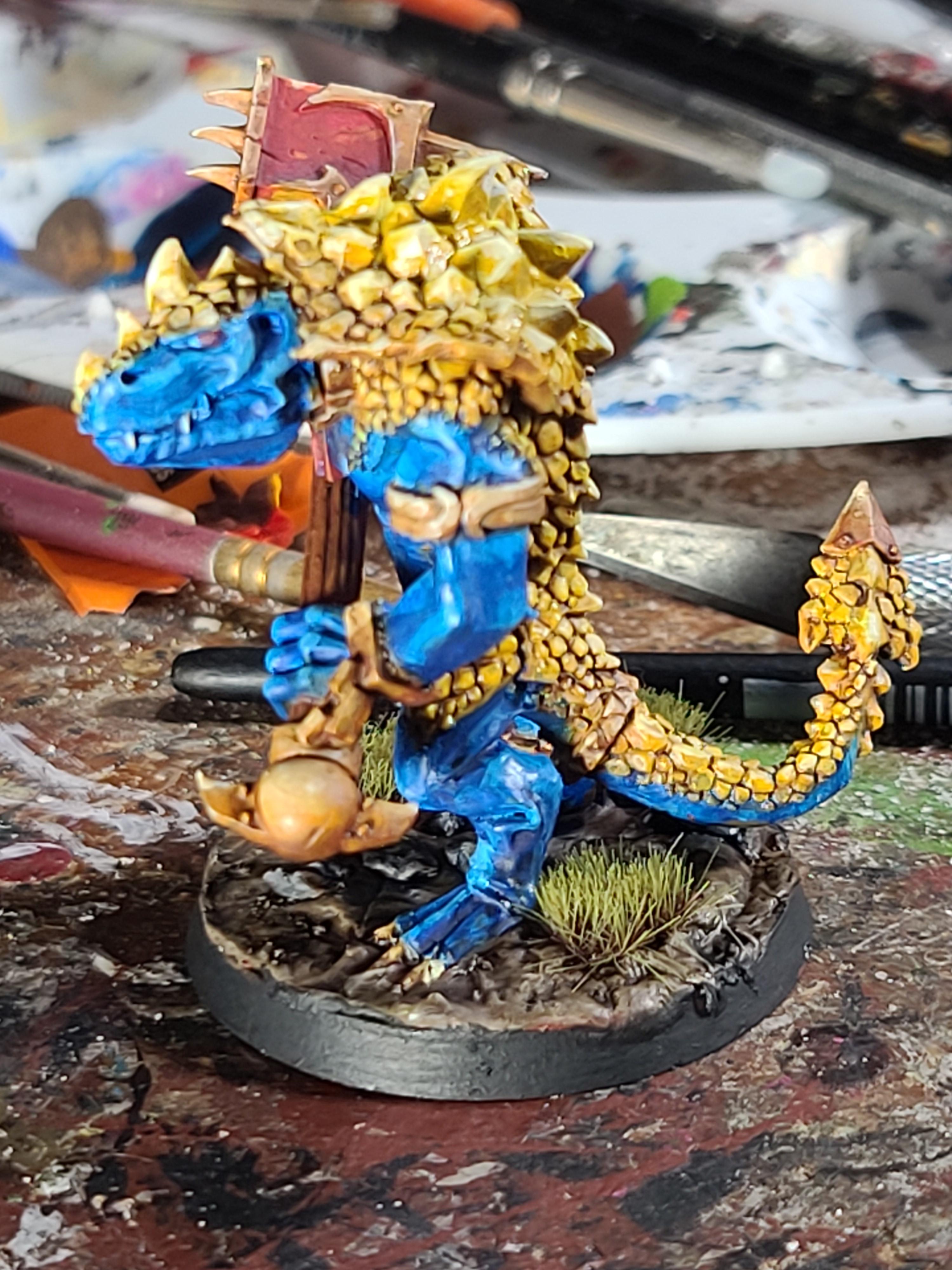 Citadel Miniatures, Games Workshop, Kroxigor, Lizardmen, Warhammer Fantasy
