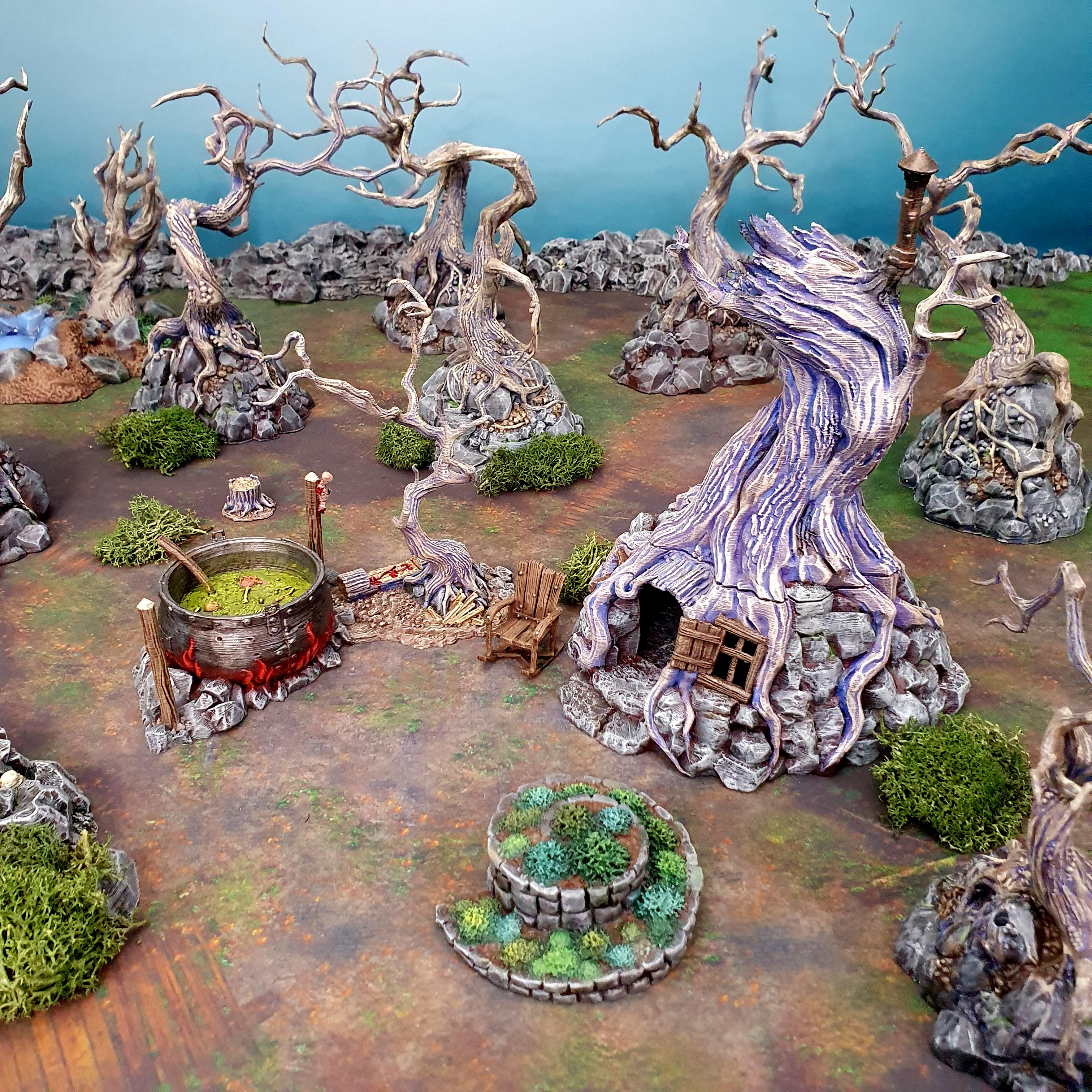 Hags Cauldron and house