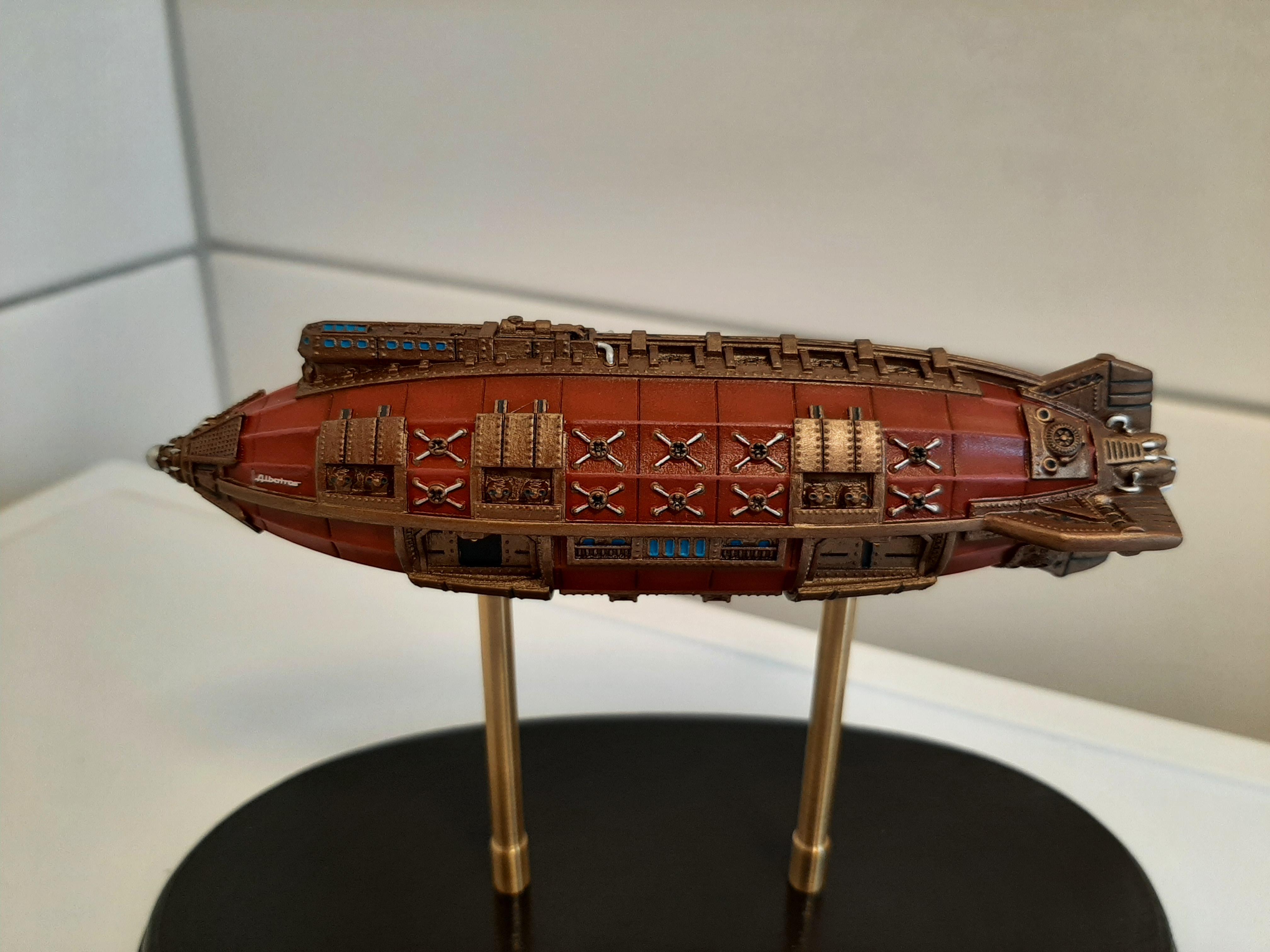 Airship, Aufseher, Dystopian Wars, Prussian Empire, Zeppelin