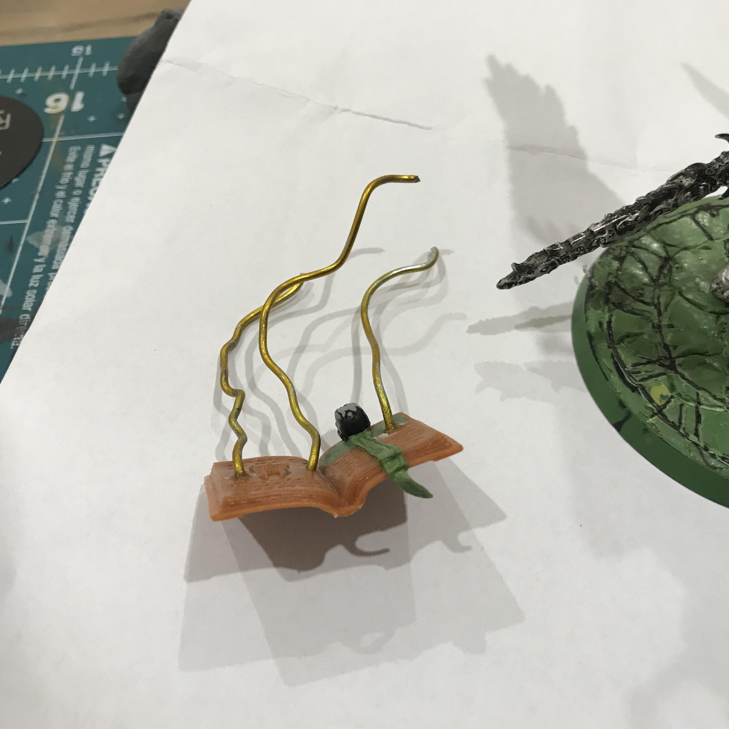54mm, Chaos  Space Marines, Conversion, Daemon Prince, Greenstuff, Inquisitor Game, Meta Lminiatures, Thousand Sons, Tzeentch, Tzeentchconversion, Warhammer 40,000