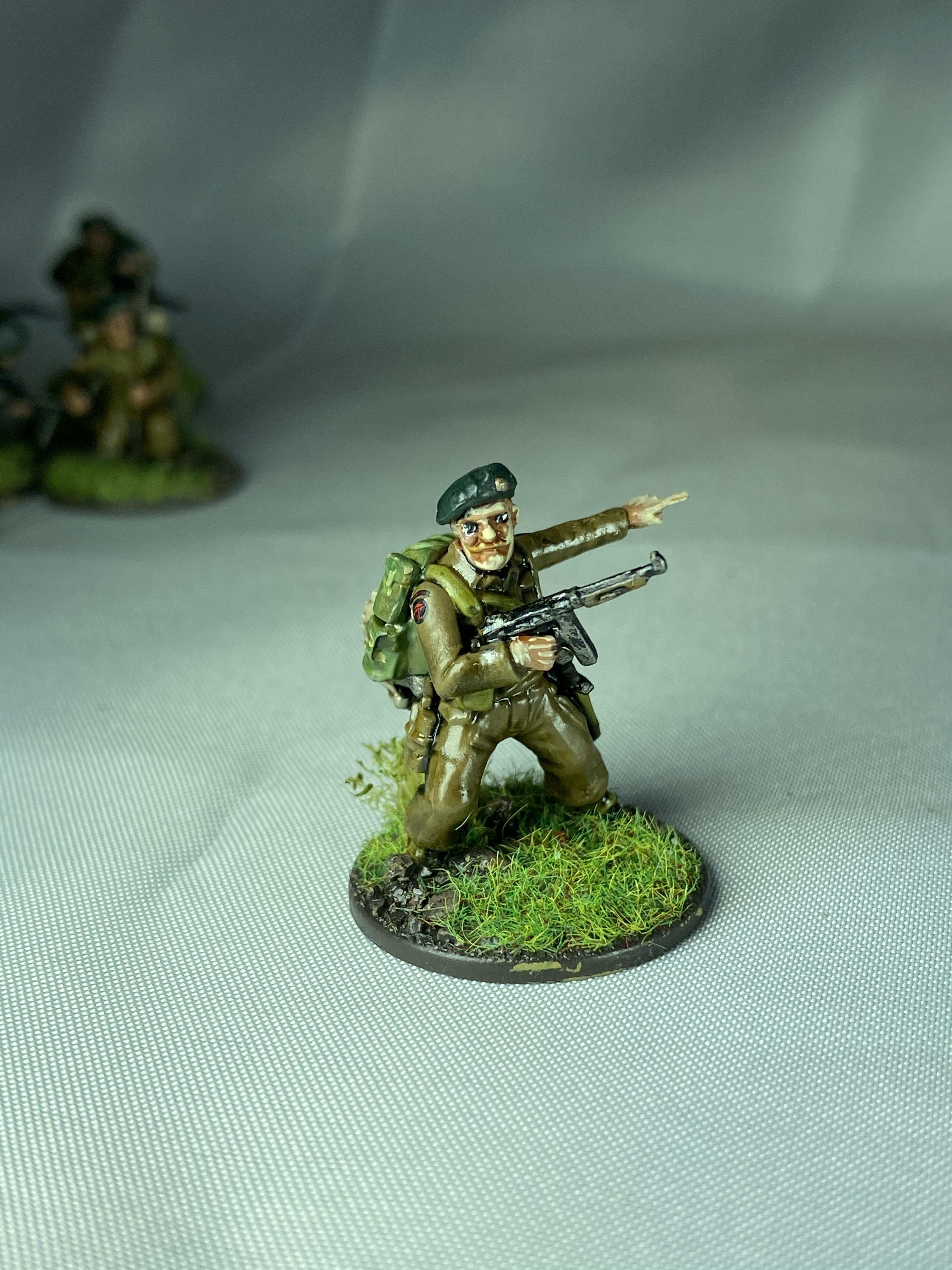 Bolt Action, British, Commando, Green, Royal Marine, Warlord Games, World War 2