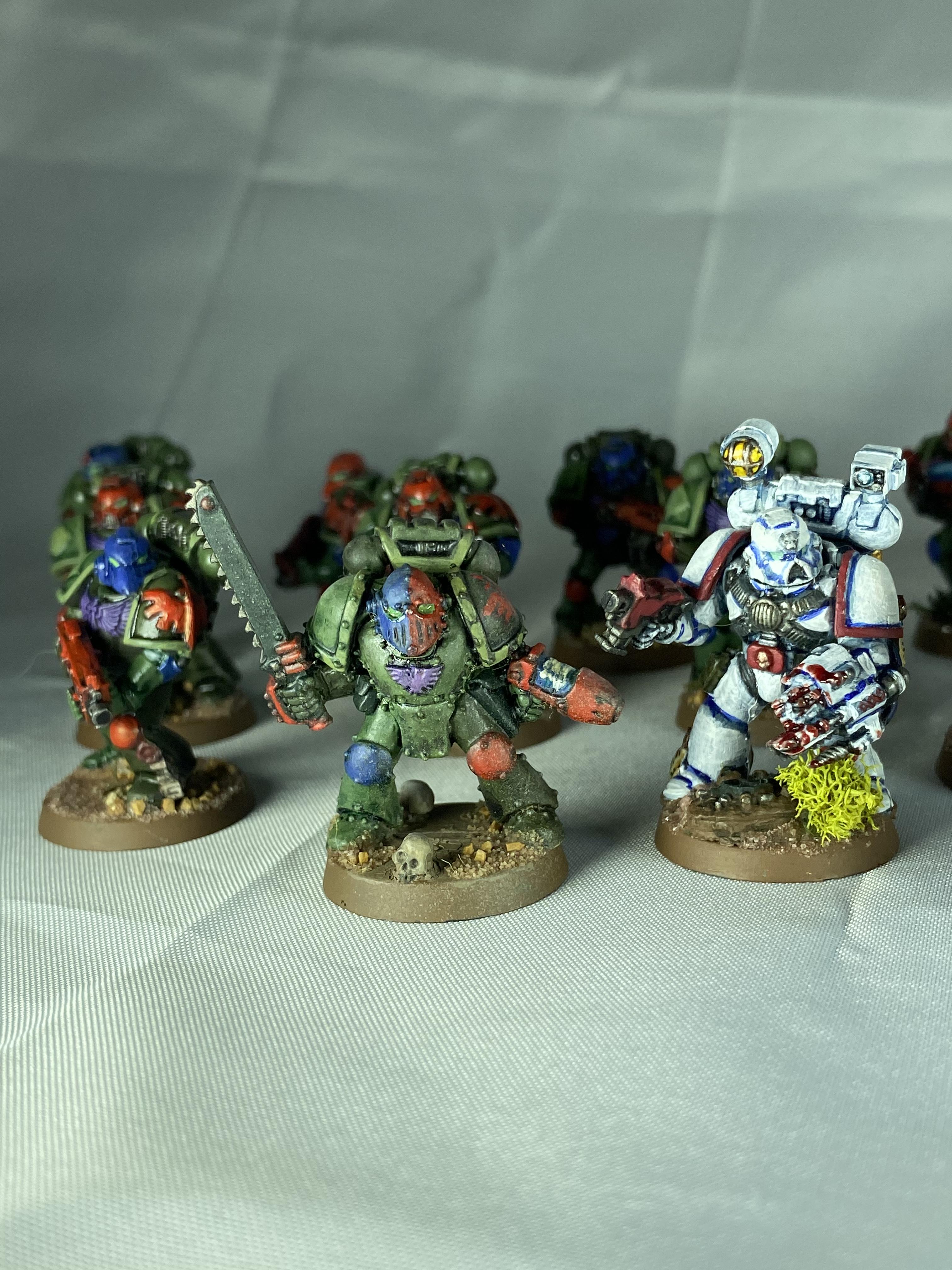 Dark Angels, Green, Historical Armor, Old, Space, Space Marines, Tactical, Warhammer 40,000, Warhammer Fantasy