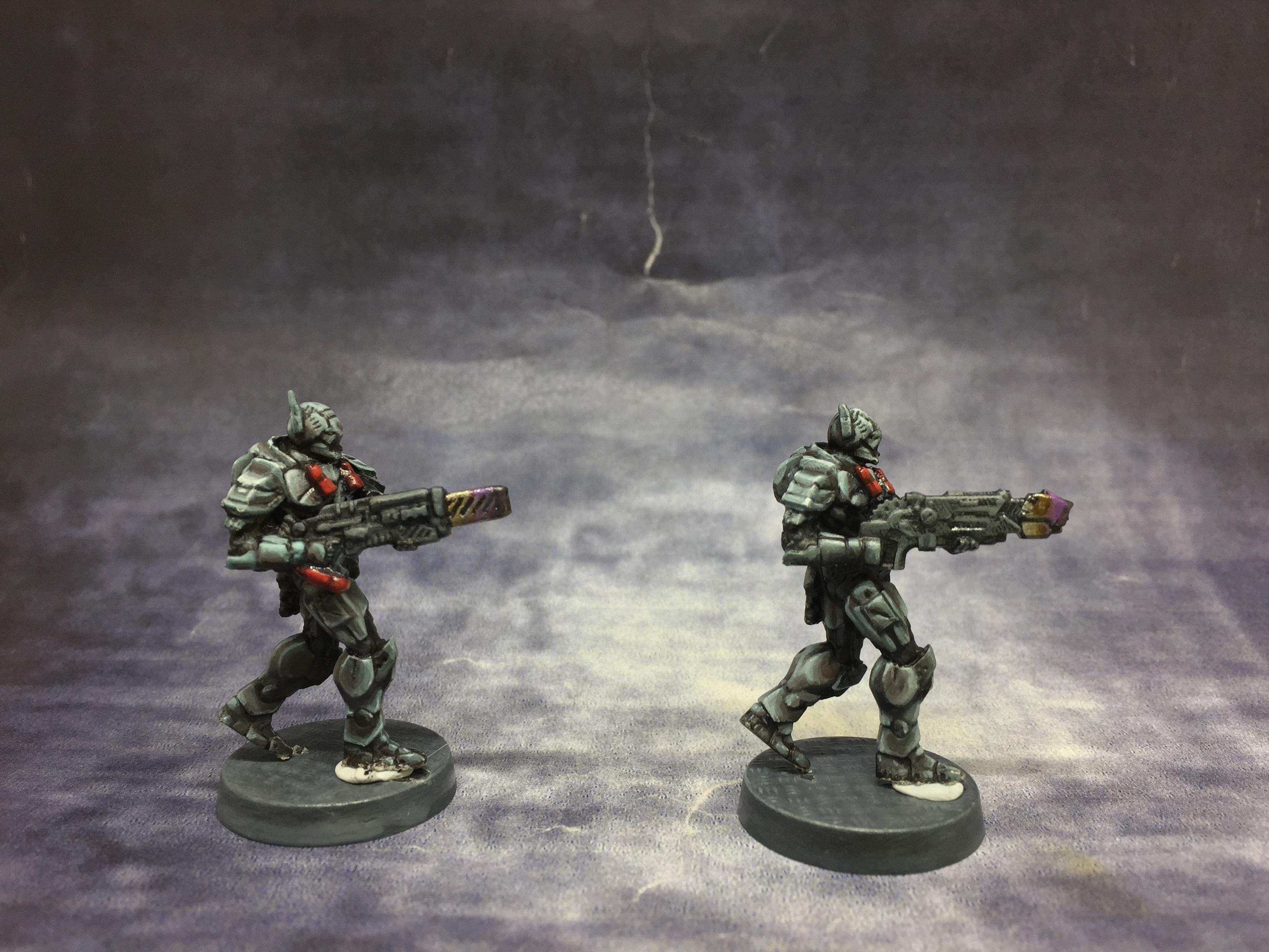 Deadzone, Enforcer. Enforcers, Mantic, March 2021, Non-Metallic Metal, Work In Progress