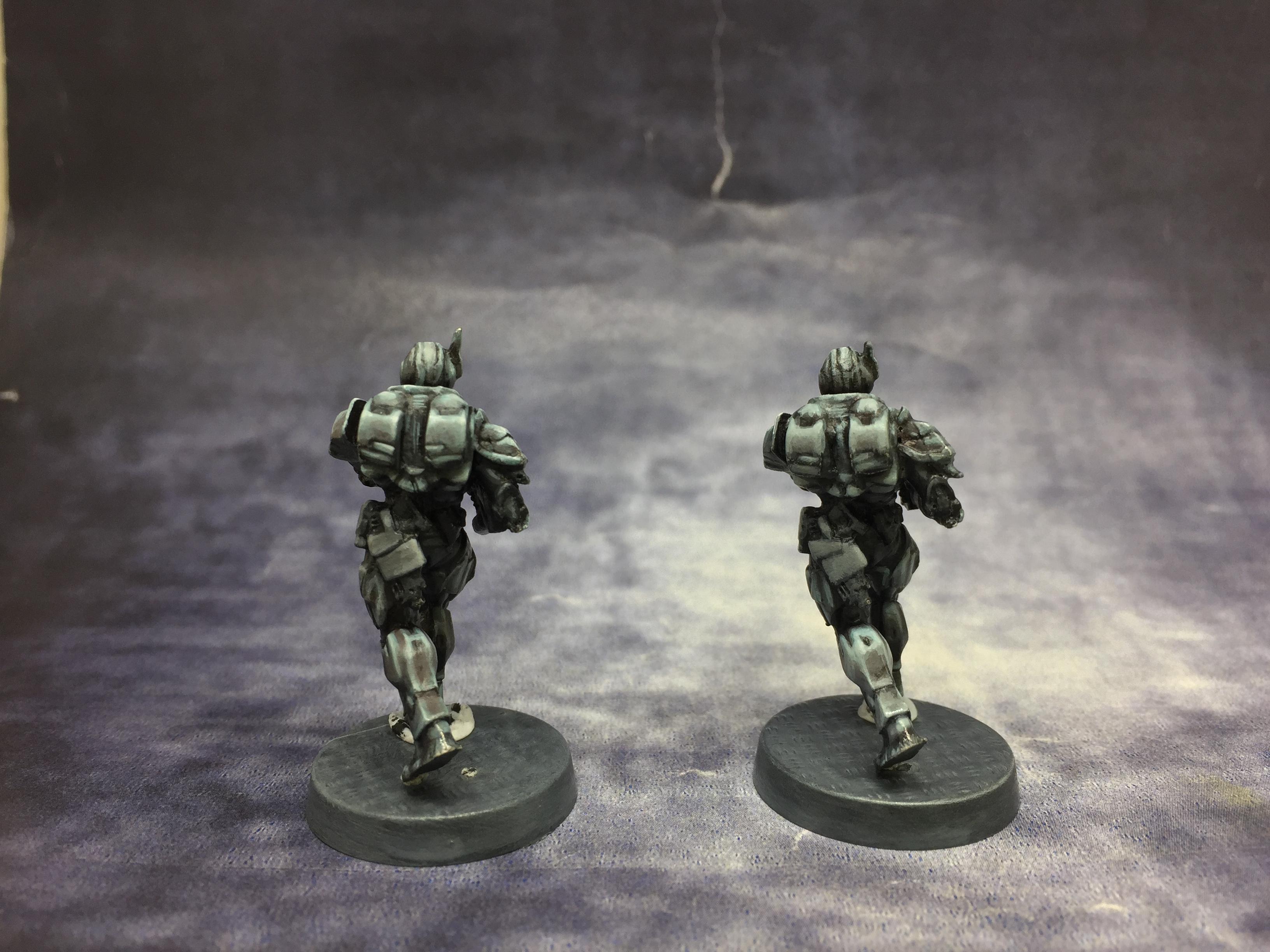 Deadzone, Enforcer. Enforcers, Mantic, March 2021, Non-Metallic Metal, Work In Progress