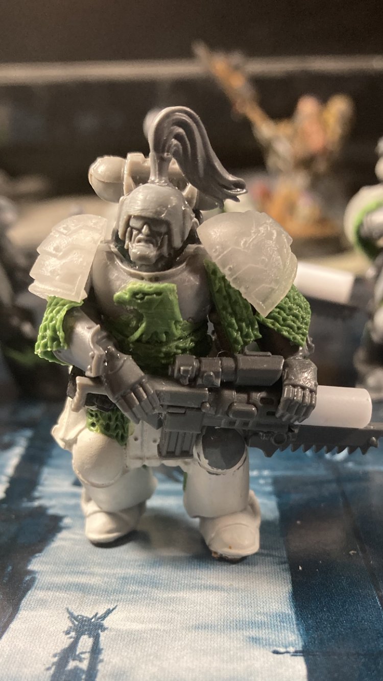 Kit Bash, Space Marines, Thunder Warrior