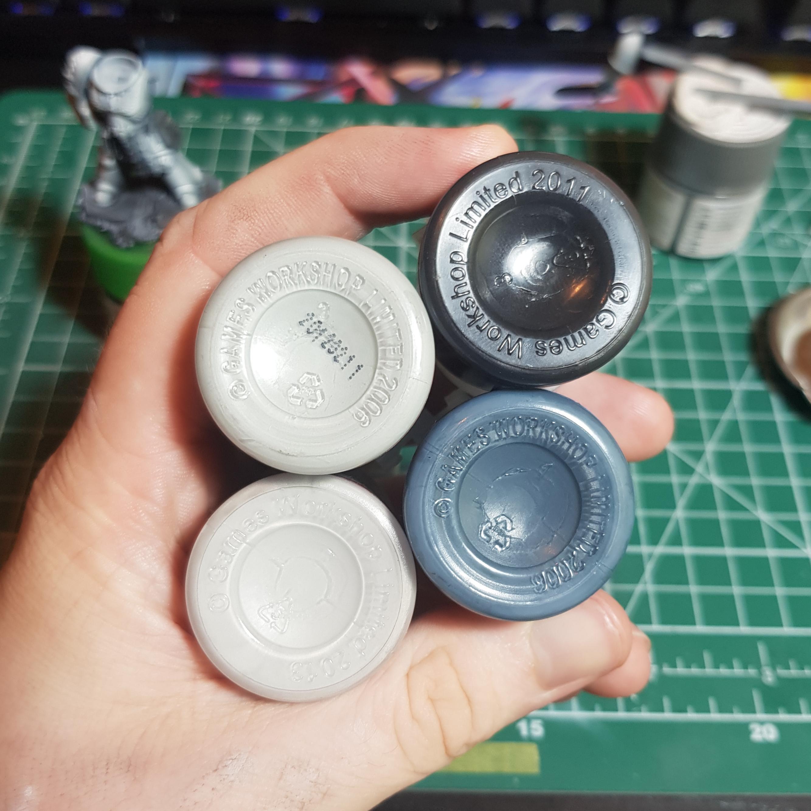 Paints used