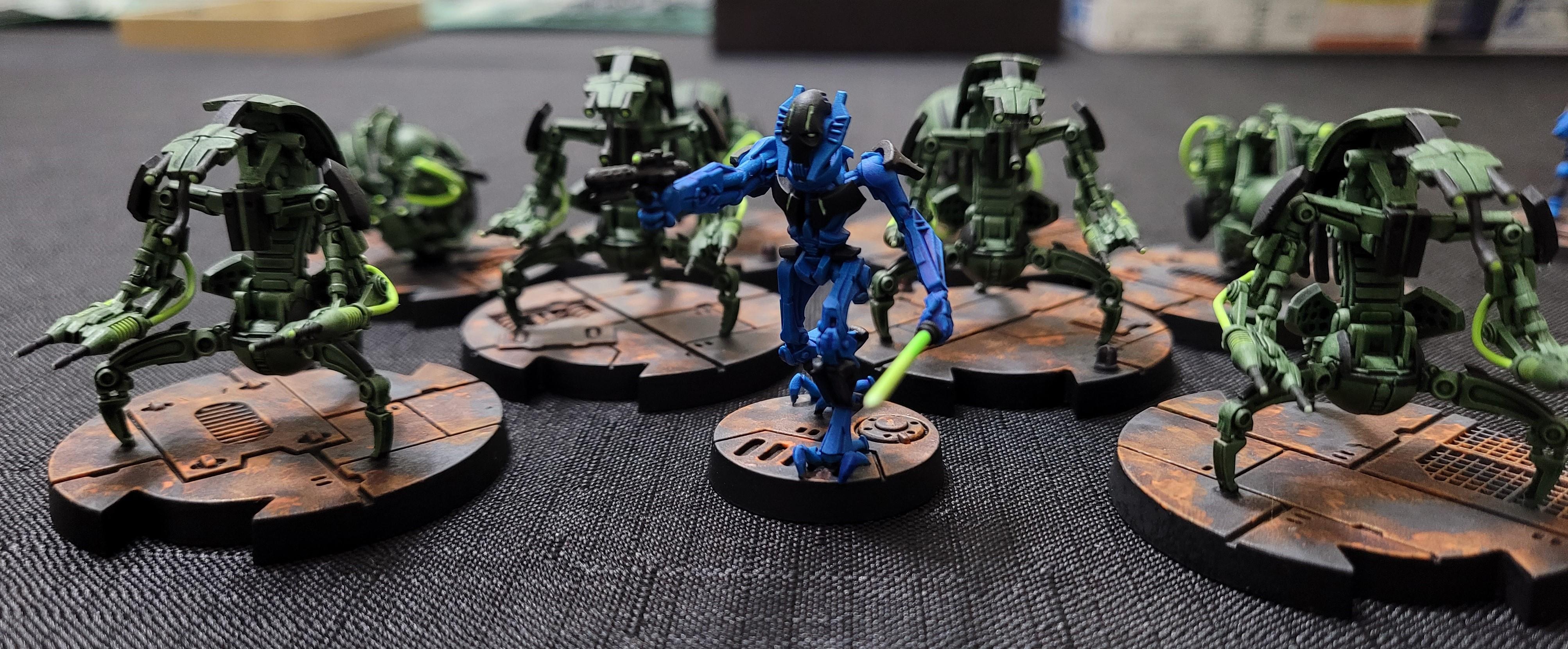 Droid, Separatist, Greivous &amp; Droidekas