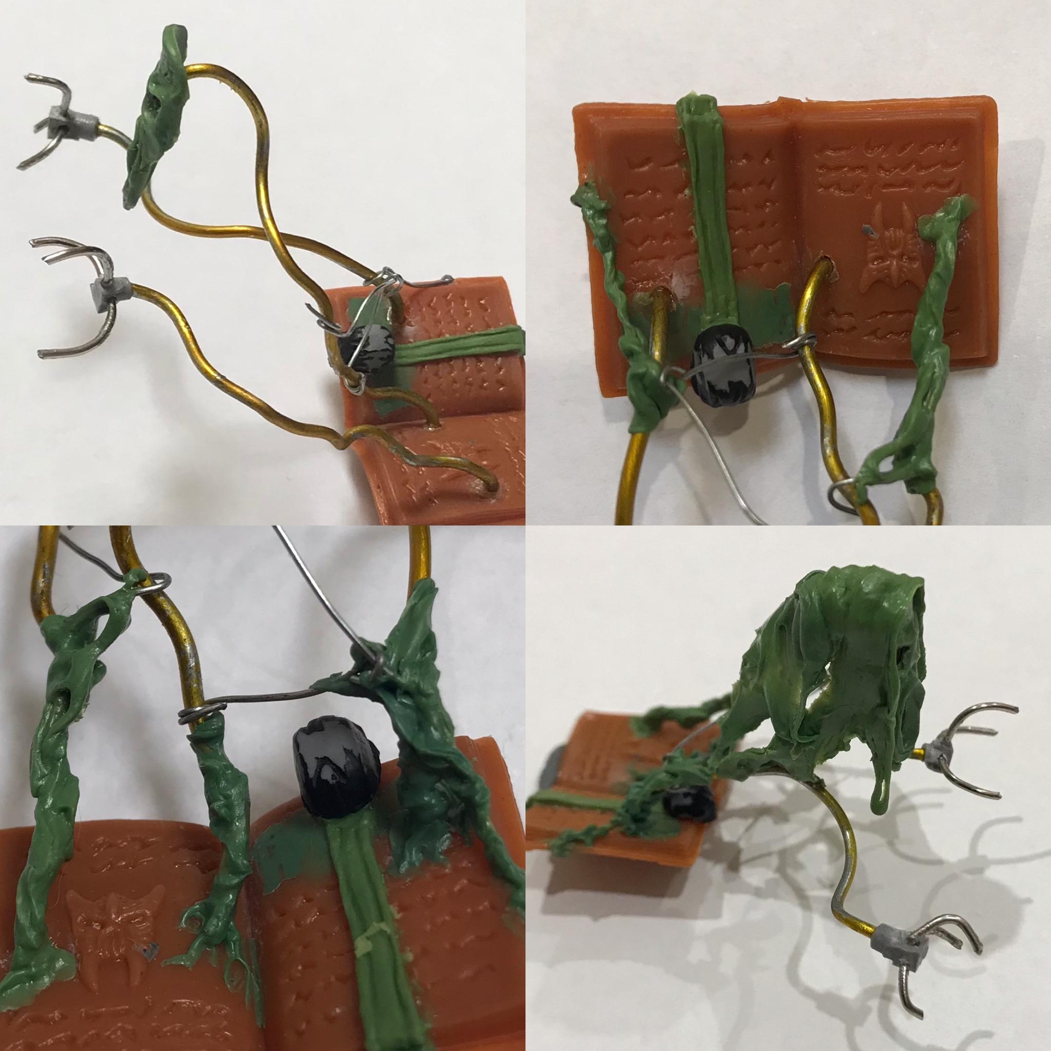 54mm, Chaos  Space Marines, Conversion, Daemon Prince, Greenstuff, Inquisitor Game, Meta Lminiatures, Thousand Sons, Tzeentch, Tzeentchconversion, Warhammer 40,000