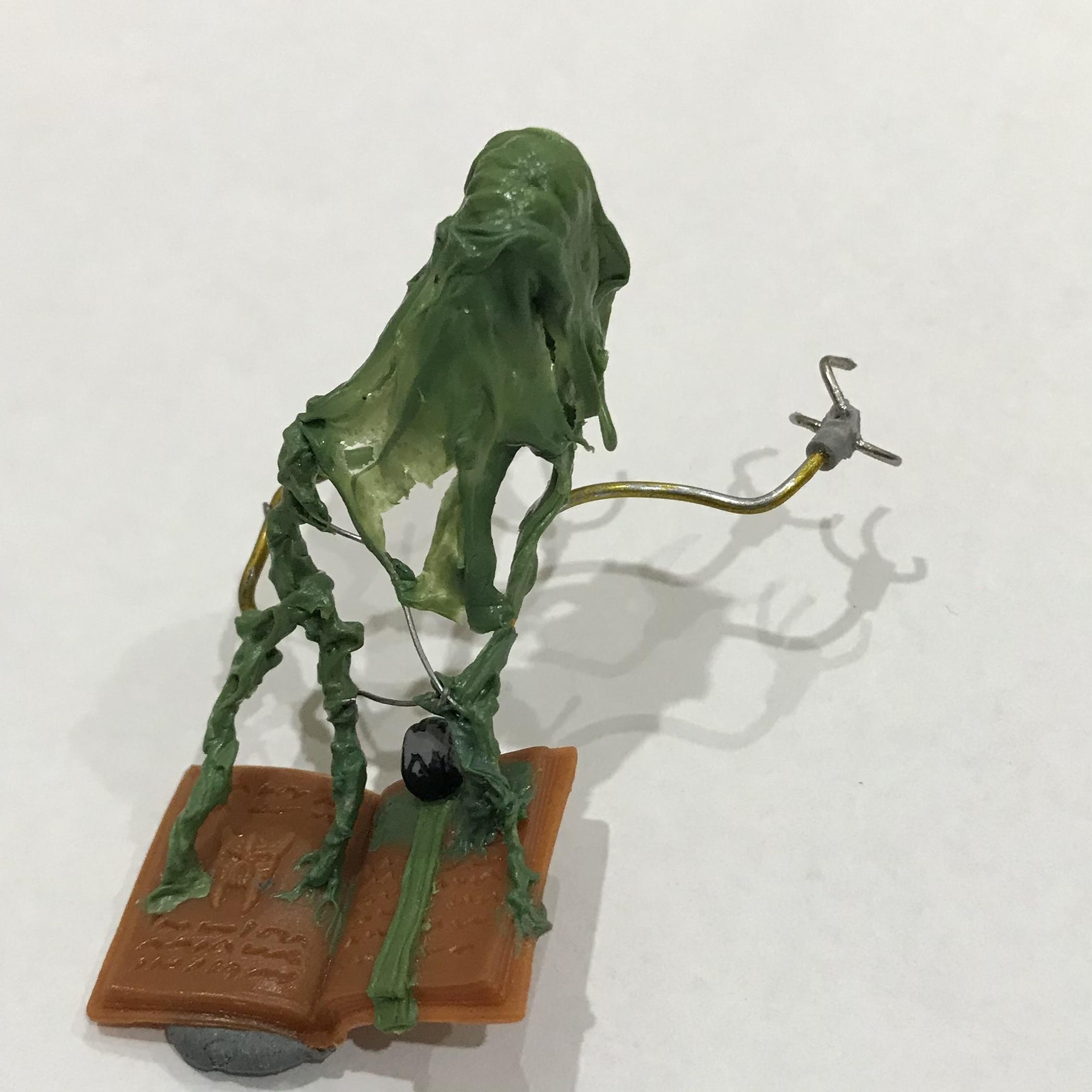54mm, Chaos  Space Marines, Conversion, Daemon Prince, Greenstuff, Inquisitor Game, Meta Lminiatures, Thousand Sons, Tzeentch, Tzeentchconversion, Warhammer 40,000