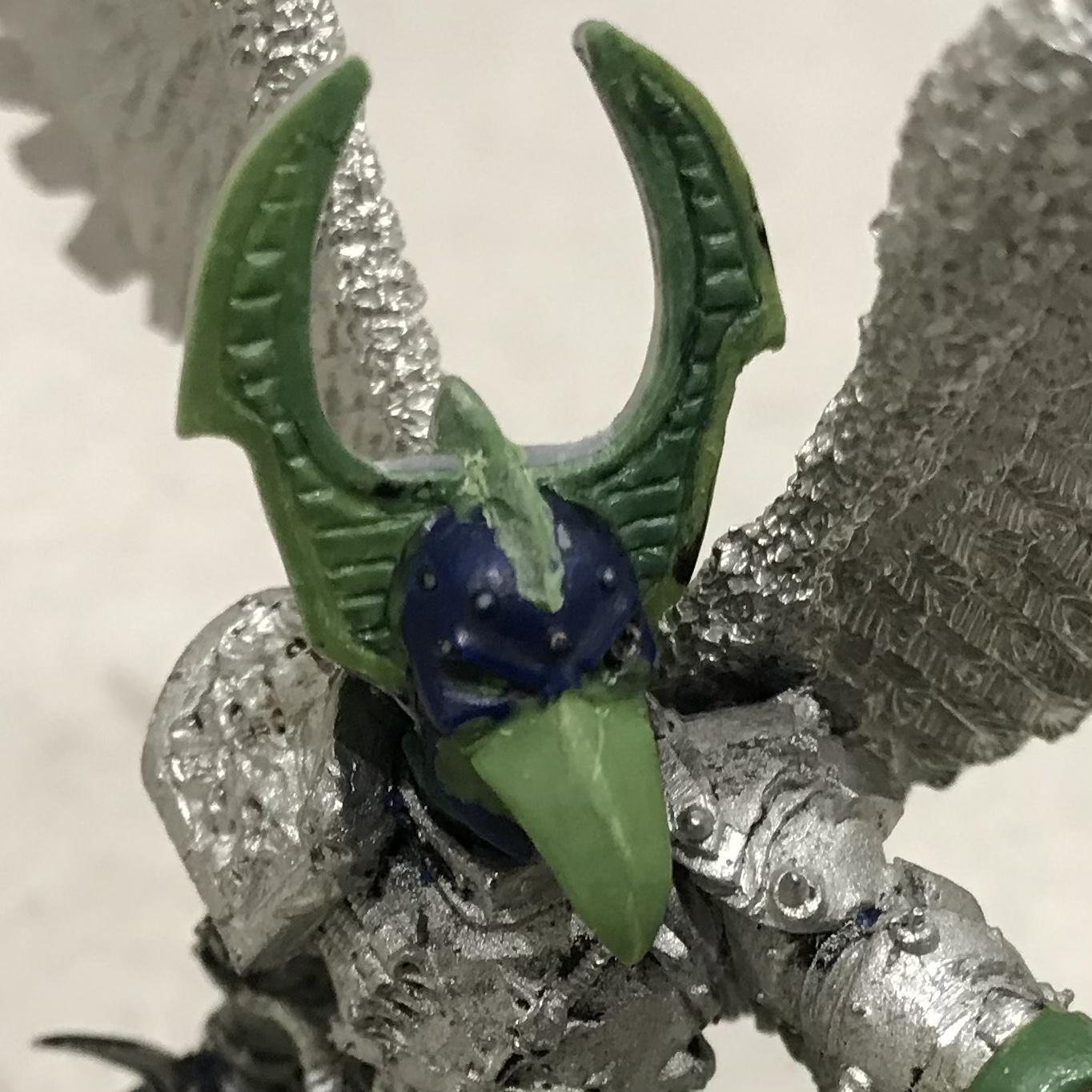 54mm, Chaos  Space Marines, Conversion, Daemon Prince, Greenstuff, Inquisitor Game, Meta Lminiatures, Thousand Sons, Tzeentch, Tzeentchconversion, Warhammer 40,000