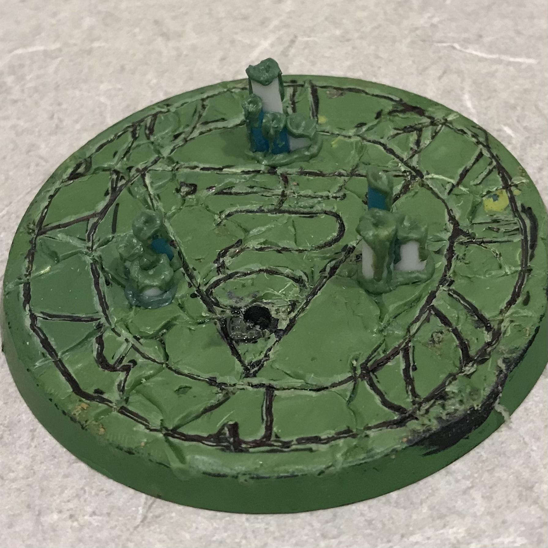 54mm, Chaos  Space Marines, Conversion, Daemon Prince, Greenstuff, Inquisitor Game, Meta Lminiatures, Thousand Sons, Tzeentch, Tzeentchconversion, Warhammer 40,000