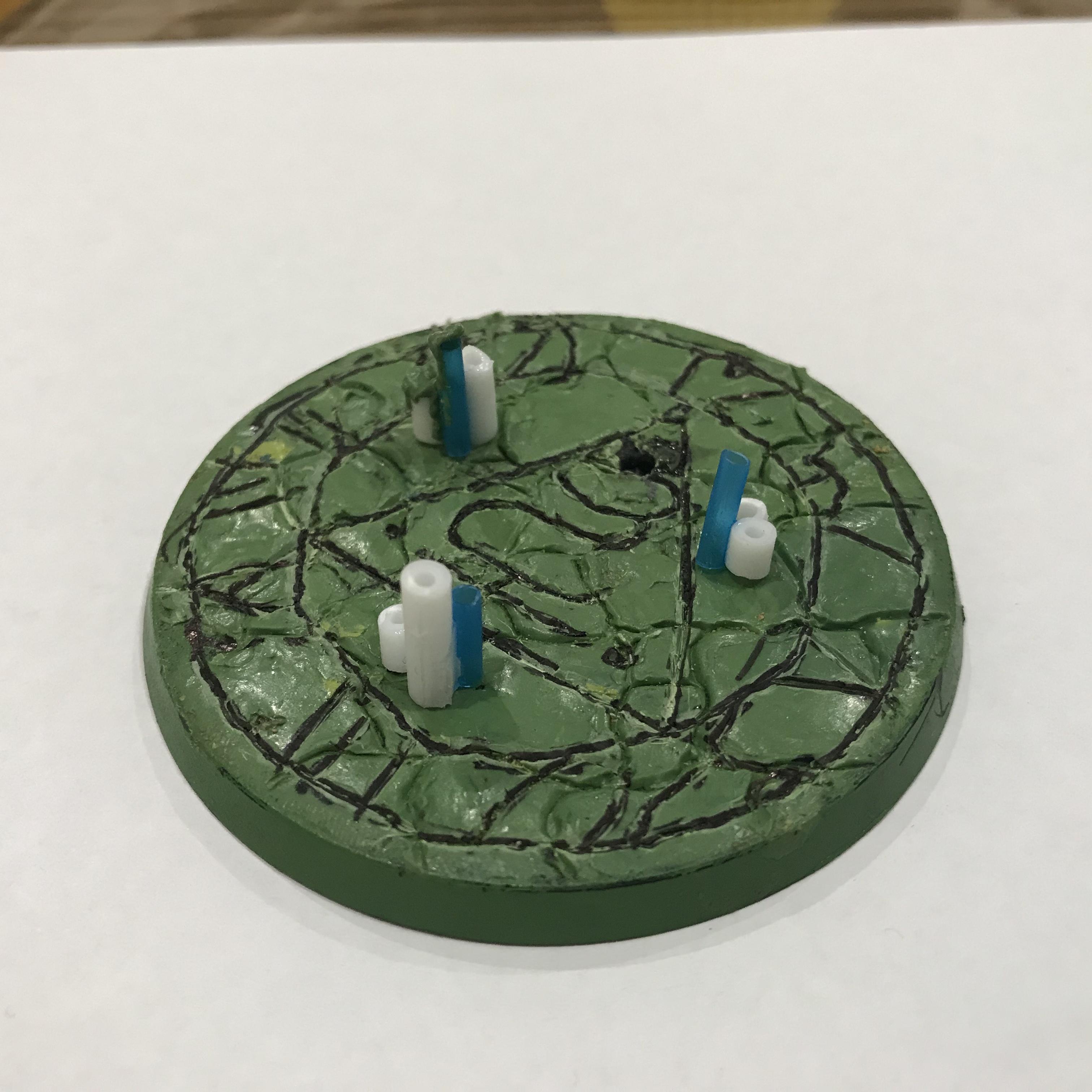 54mm, Chaos  Space Marines, Conversion, Daemon Prince, Greenstuff, Inquisitor Game, Meta Lminiatures, Thousand Sons, Tzeentch, Tzeentchconversion, Warhammer 40,000