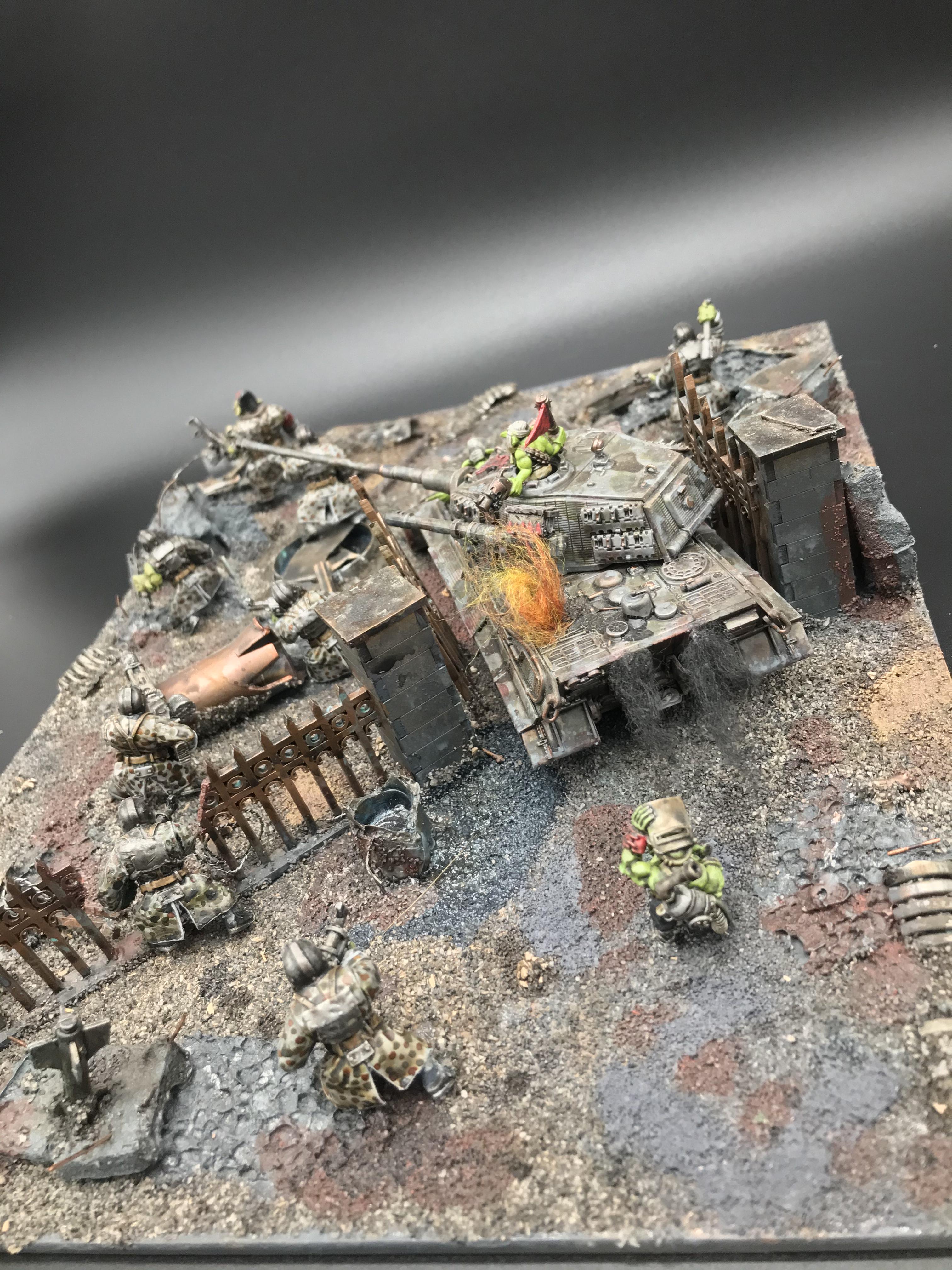 Artillerie, Artillery, City, Death Korps of Krieg, Diorama, Germans ...