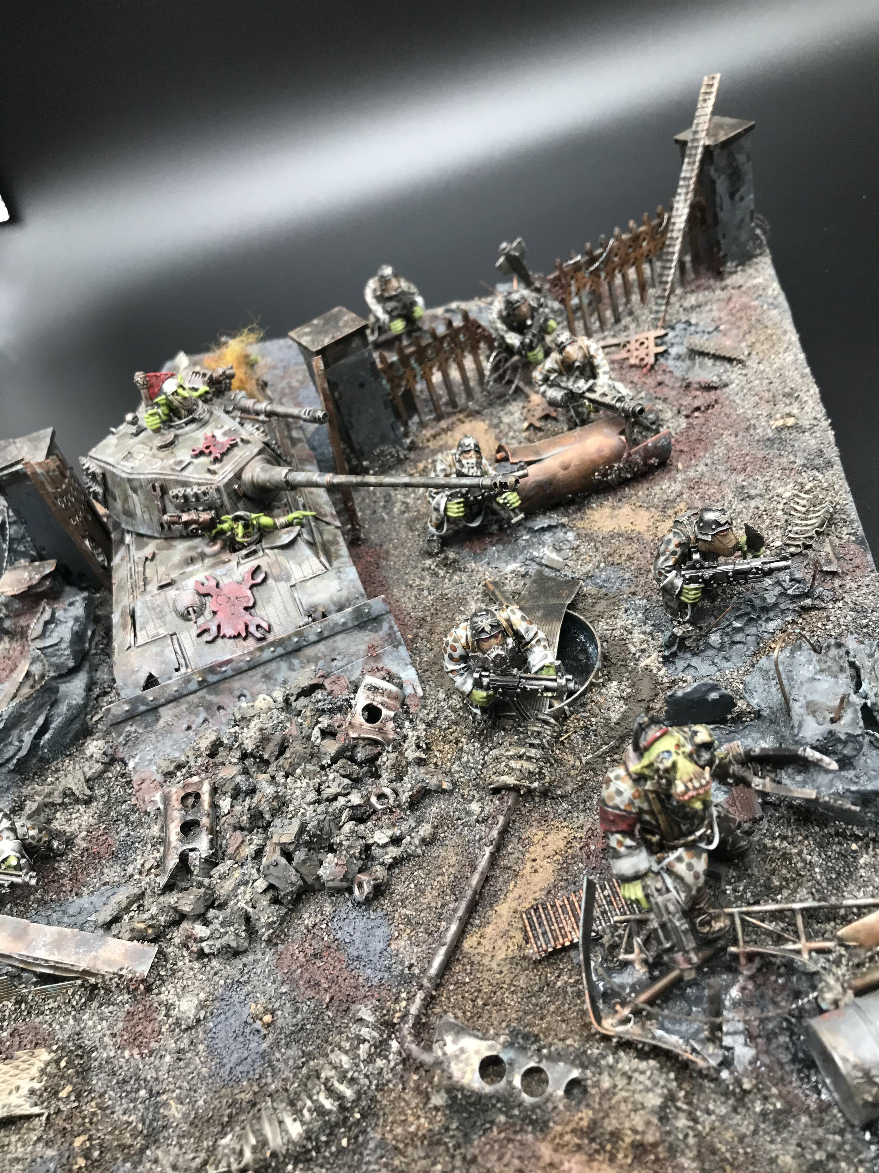 Artillerie, Artillery, City, Death Korps of Krieg, Diorama, Germans ...