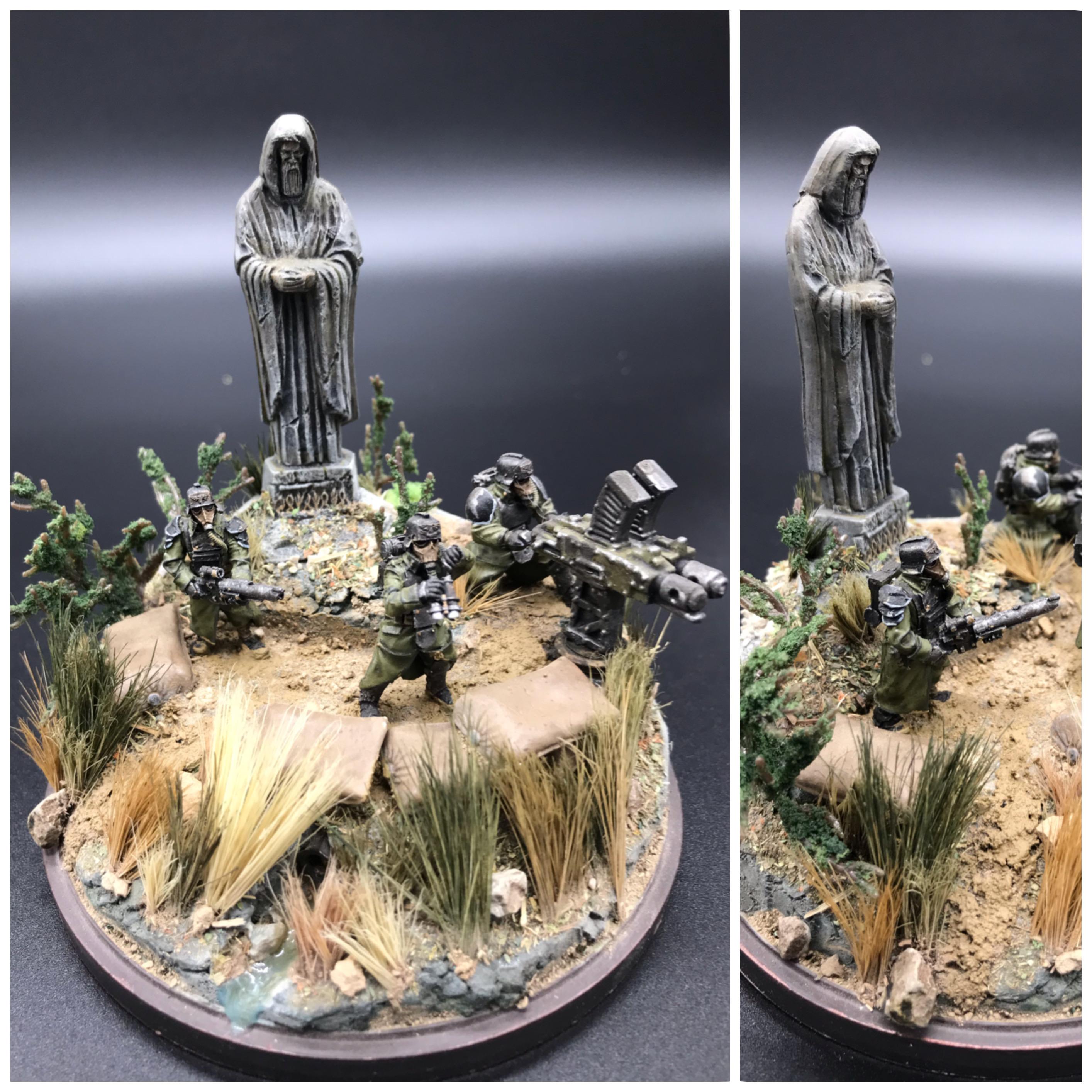 Artillerie, Artillery, Death Korps of Krieg, Diorama, Orks, Scratch Build, Showcase, Szenerie, Terrain, Warhammer 40,000