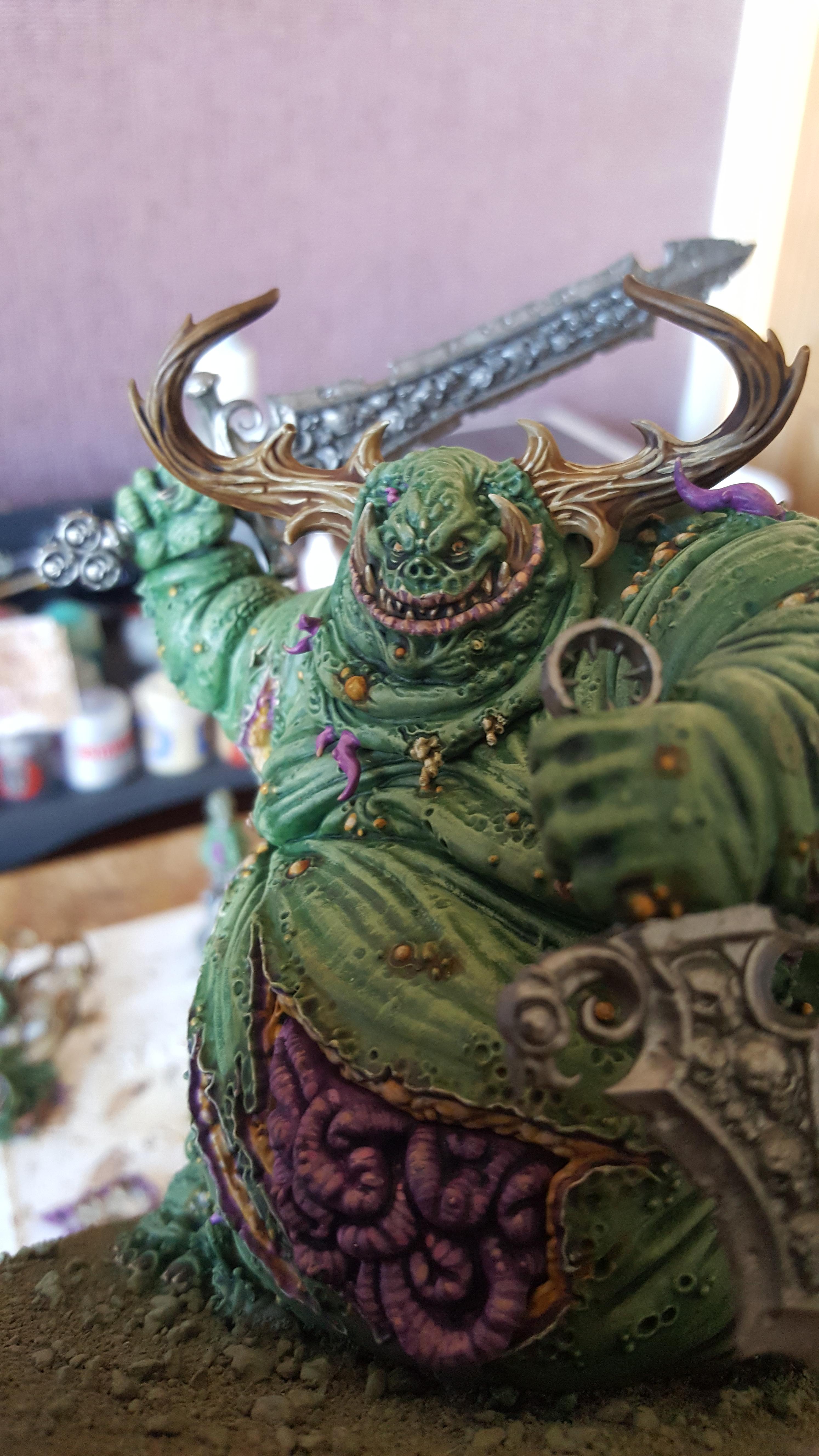 Age Of Sigmar, Army, Blightking, Daemons, Great Unclean One, Guo, Magnet Mortal, Nurgle, Rotbringer, Rotigus