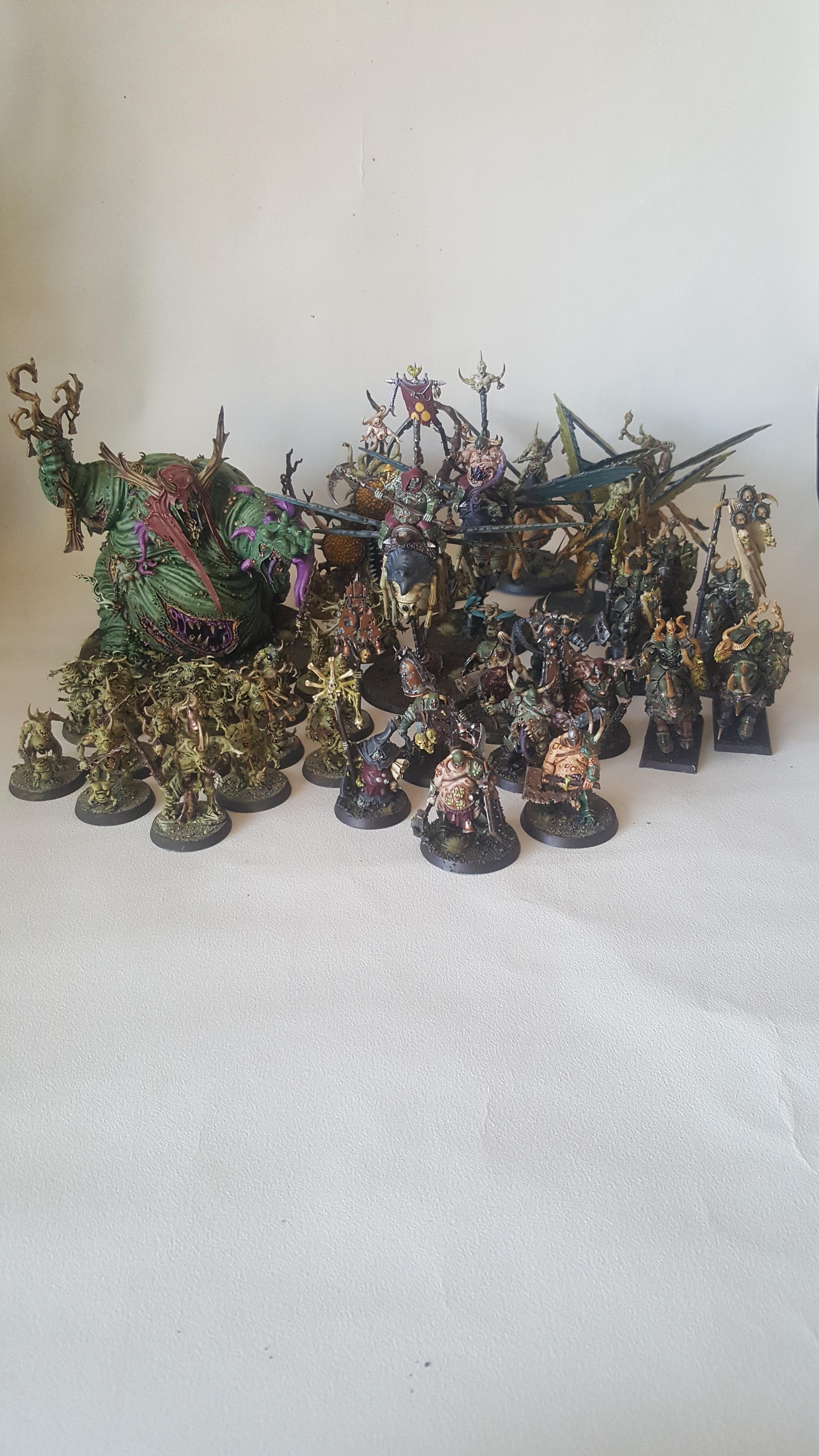 Age Of Sigmar, Army, Blightking, Daemons, Great Unclean One, Guo, Magnet Mortal, Nurgle, Rotbringer, Rotigus