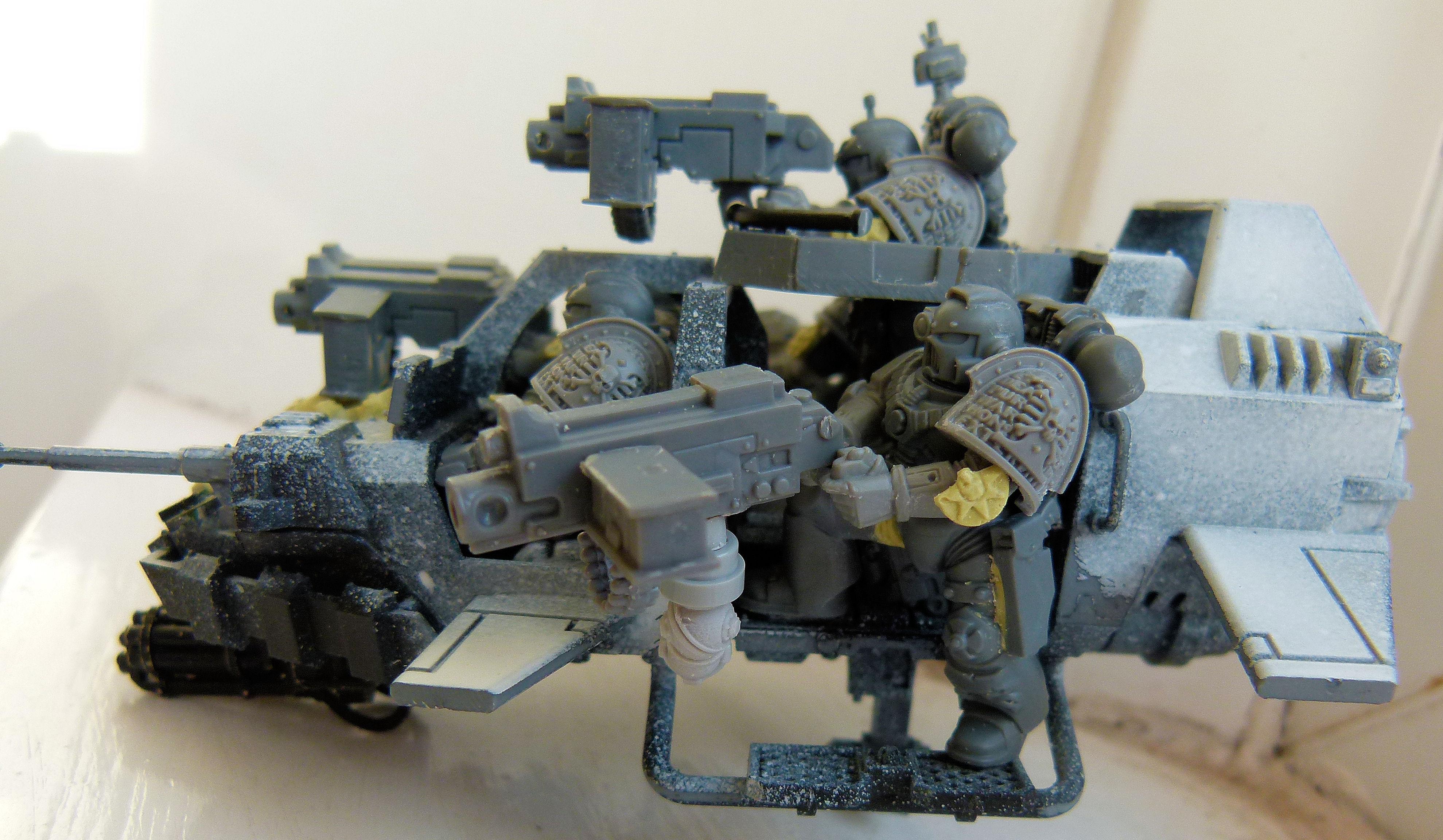 Deathwatch Land Speeder Storm Left Side