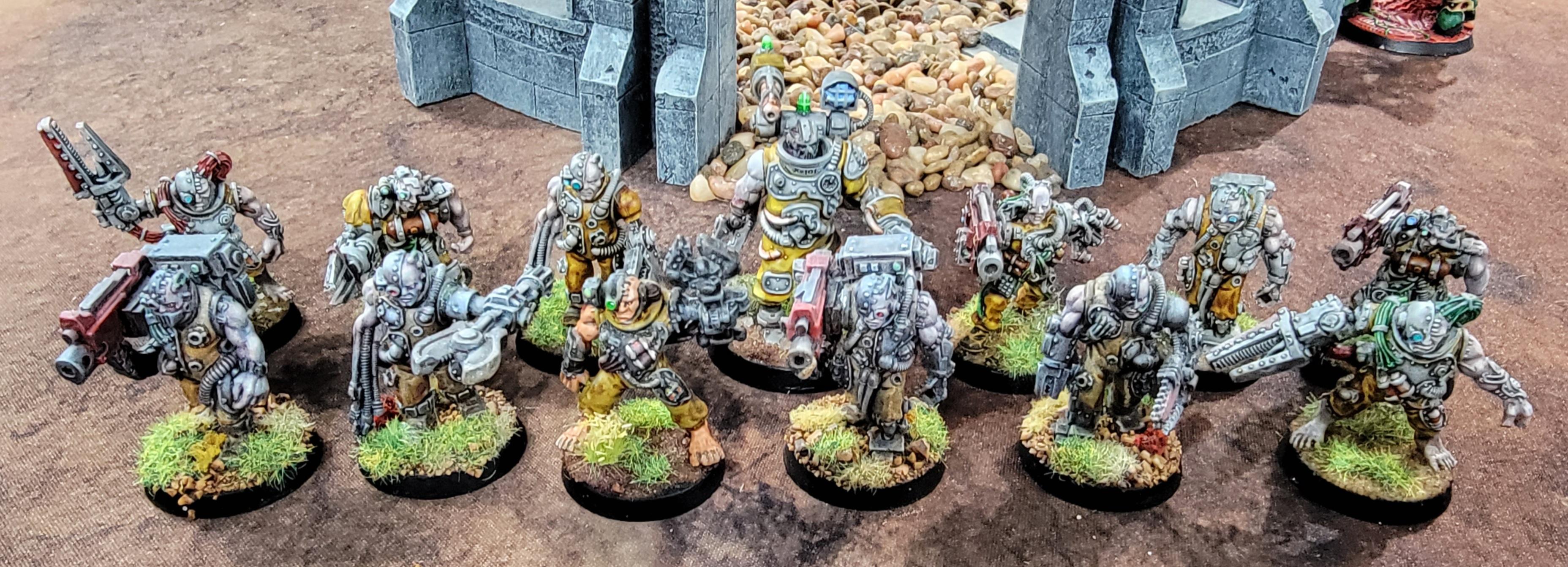 Servitors, Warhammer 40,000