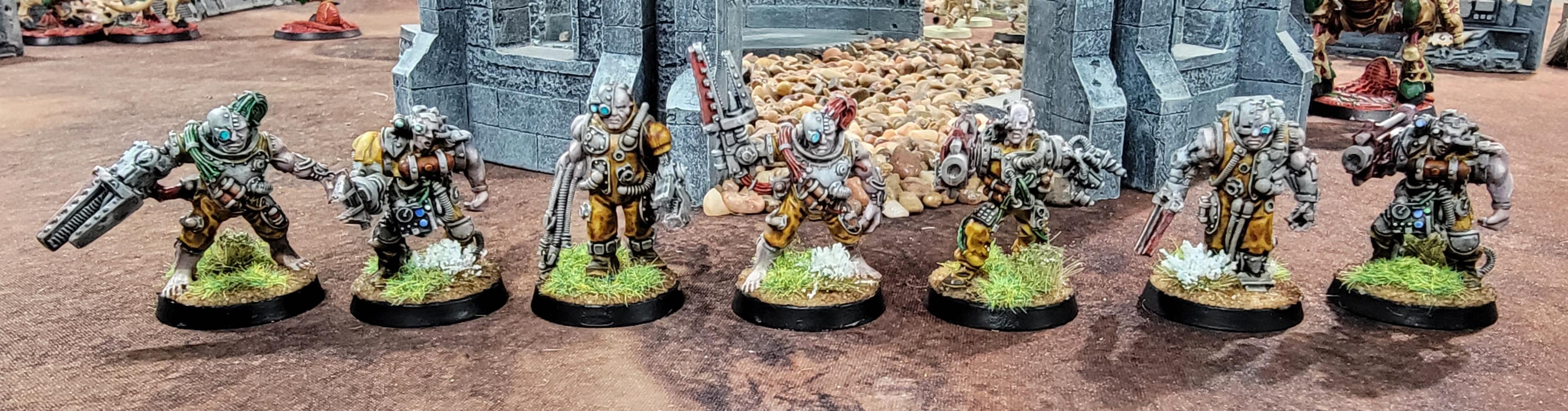 Servitors, Warhammer 40,000