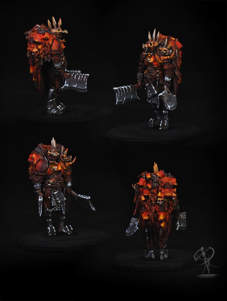 Berserkers, Kingdom Death, Non-Metallic Metal, Object Source Lighting, Warhammer Fantasy