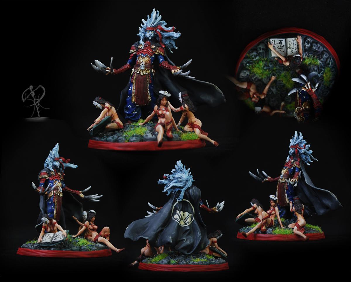 Freehand, Japanese, Kingdom Death, Non-Metallic Metal, Warhammer Fantasy
