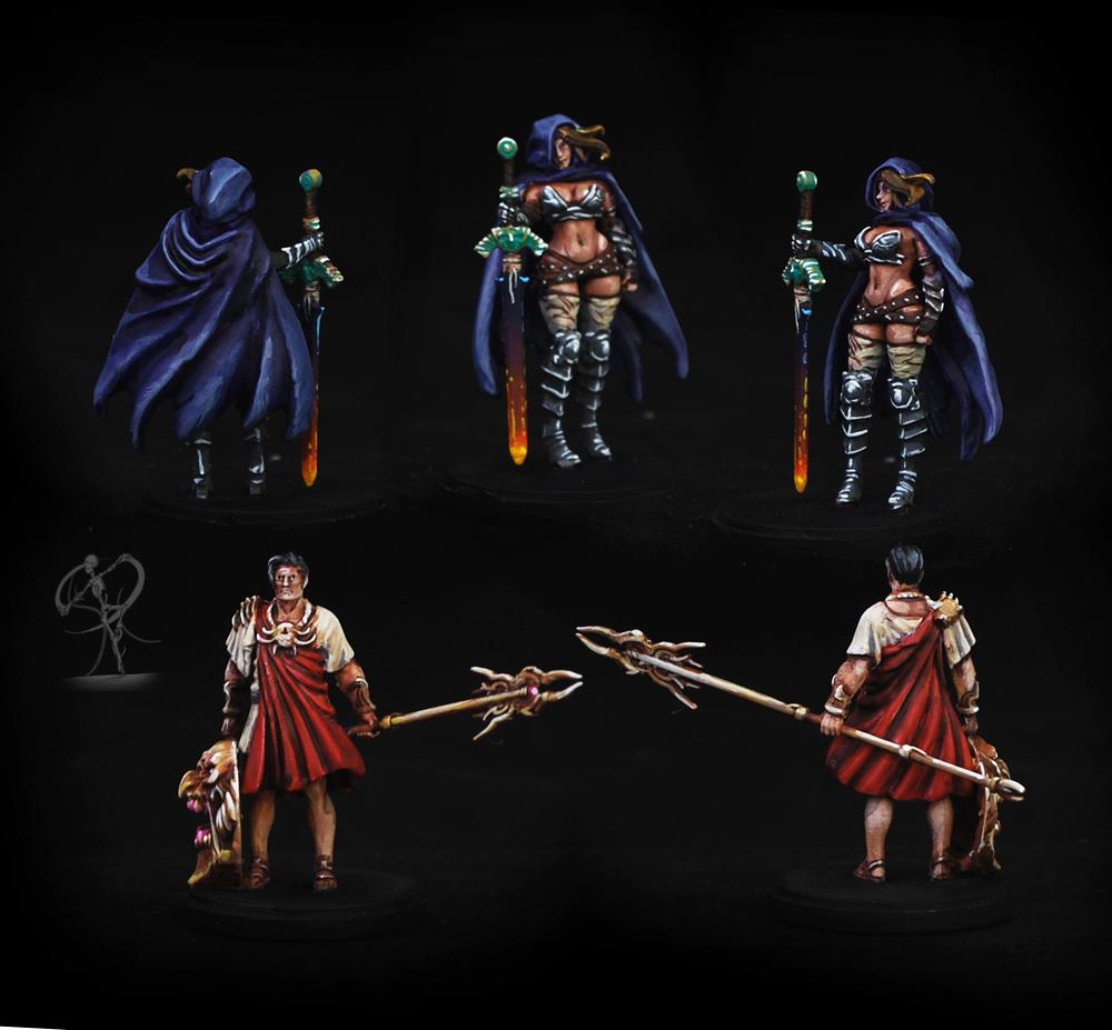 Freehand, Kingdom Death, Non-Metallic Metal, Warhammer Fantasy