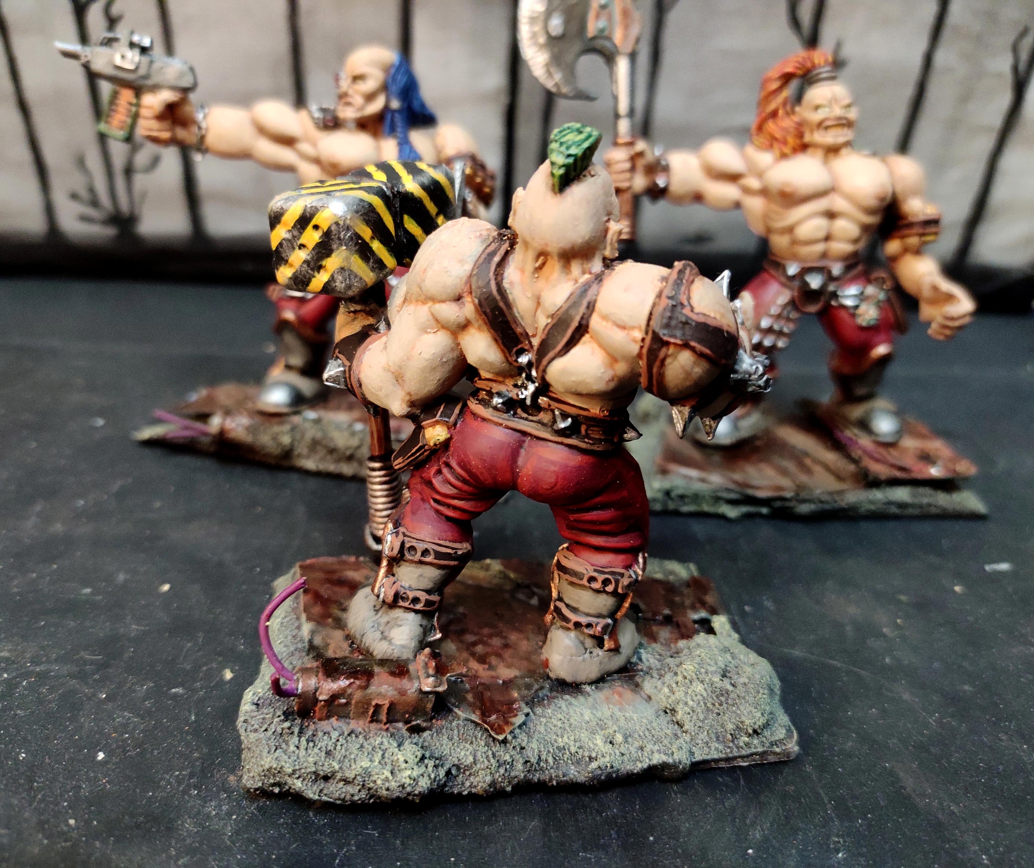 Conversion, Copy, Fantasy Battles, From Russia, Gang, Goliath, Hammer, Infantry, Mohawk, Necromunda, Out Of Production, Retro, Technolog, Tehnolog, Underhive