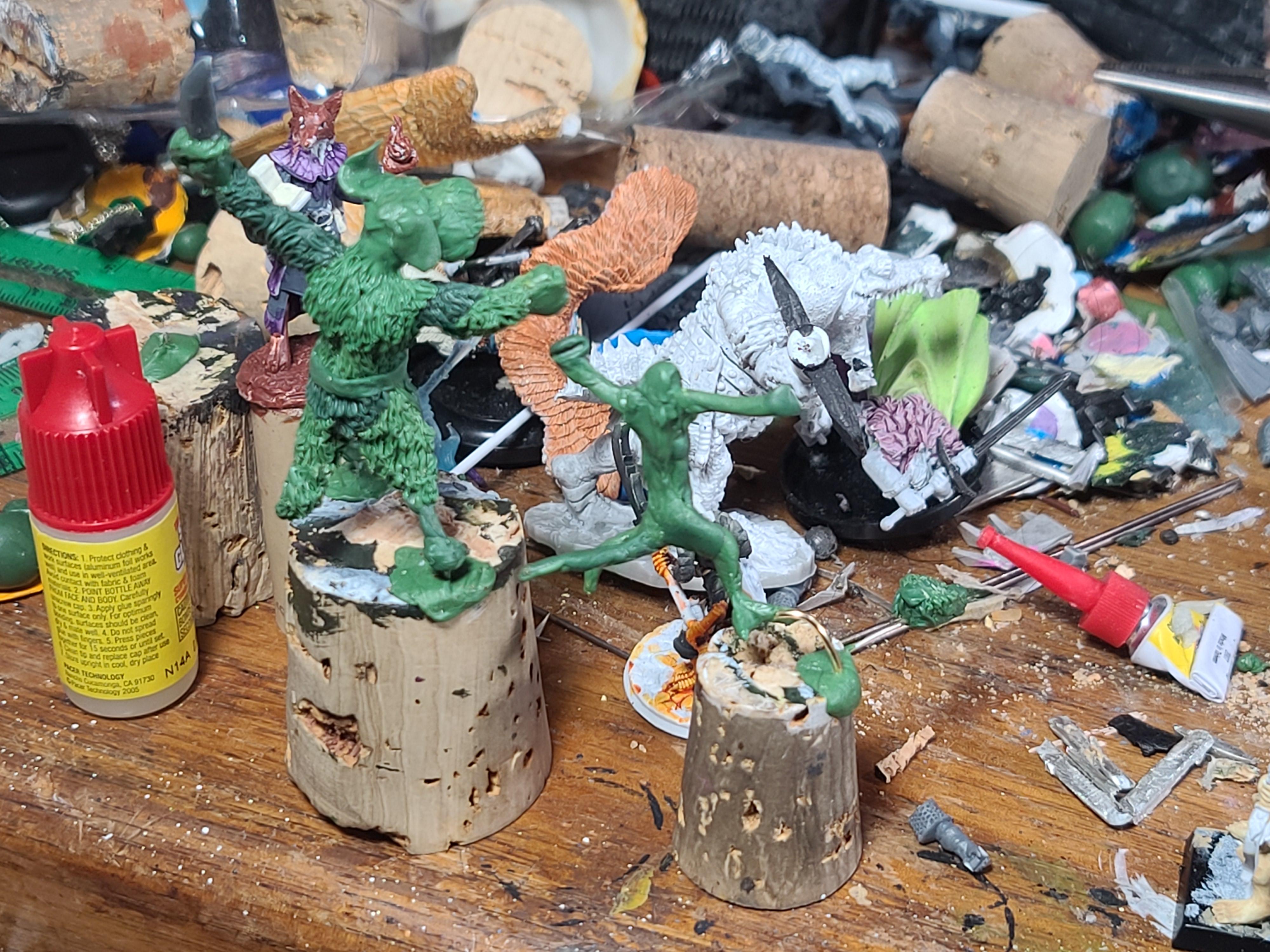 Dog, Greenstuff, Lizard, Scratch Build, Sculpting