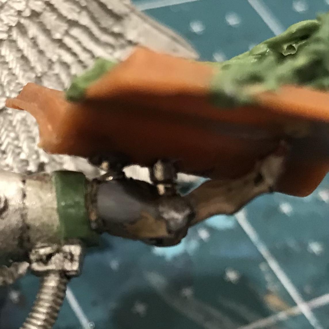 54mm, Chaos  Space Marines, Conversion, Daemon Prince, Greenstuff, Inquisitor Game, Meta Lminiatures, Thousand Sons, Tzeentch, Tzeentchconversion, Warhammer 40,000